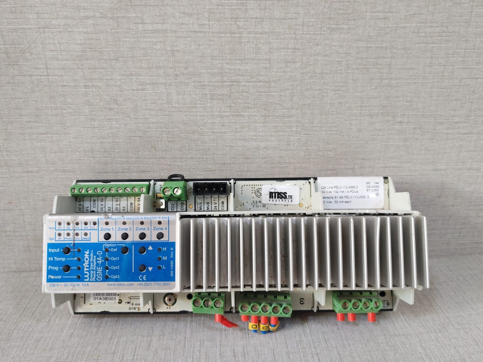 Lutron QSNE-4A-D LUTRON QSNE-4A-D Lighting controller 2