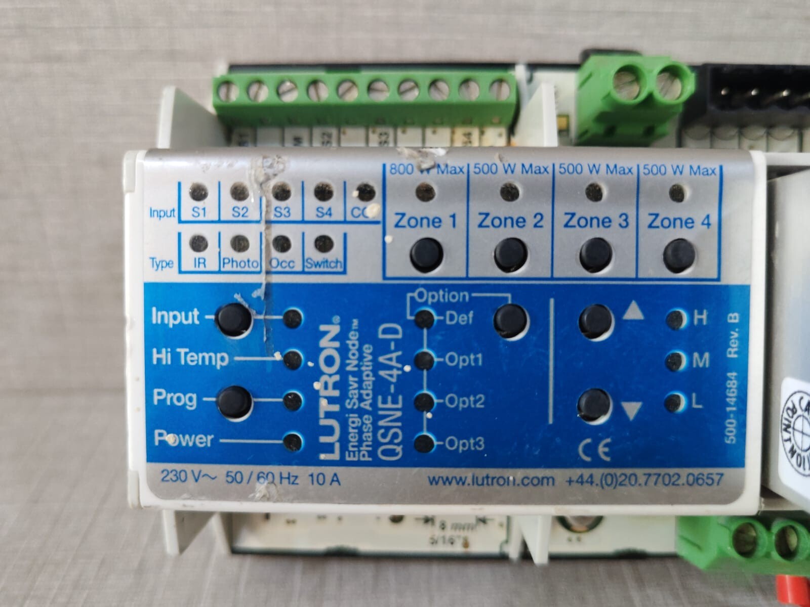 Lutron QSNE-4A-D LUTRON QSNE-4A-D Lighting controller 3