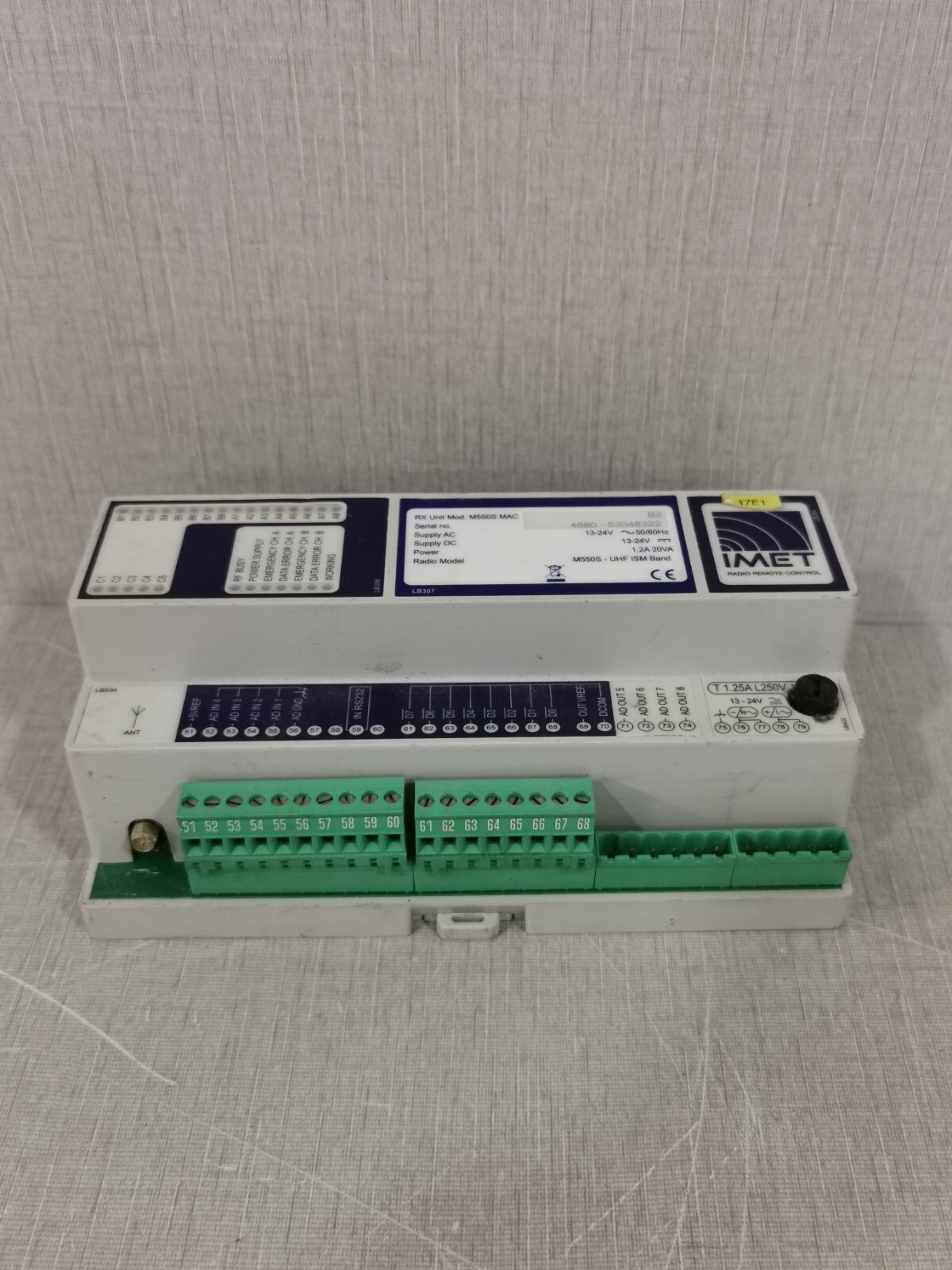 IMET M550S IMET M550S MAC RADIO REMOTE CONTROL 2