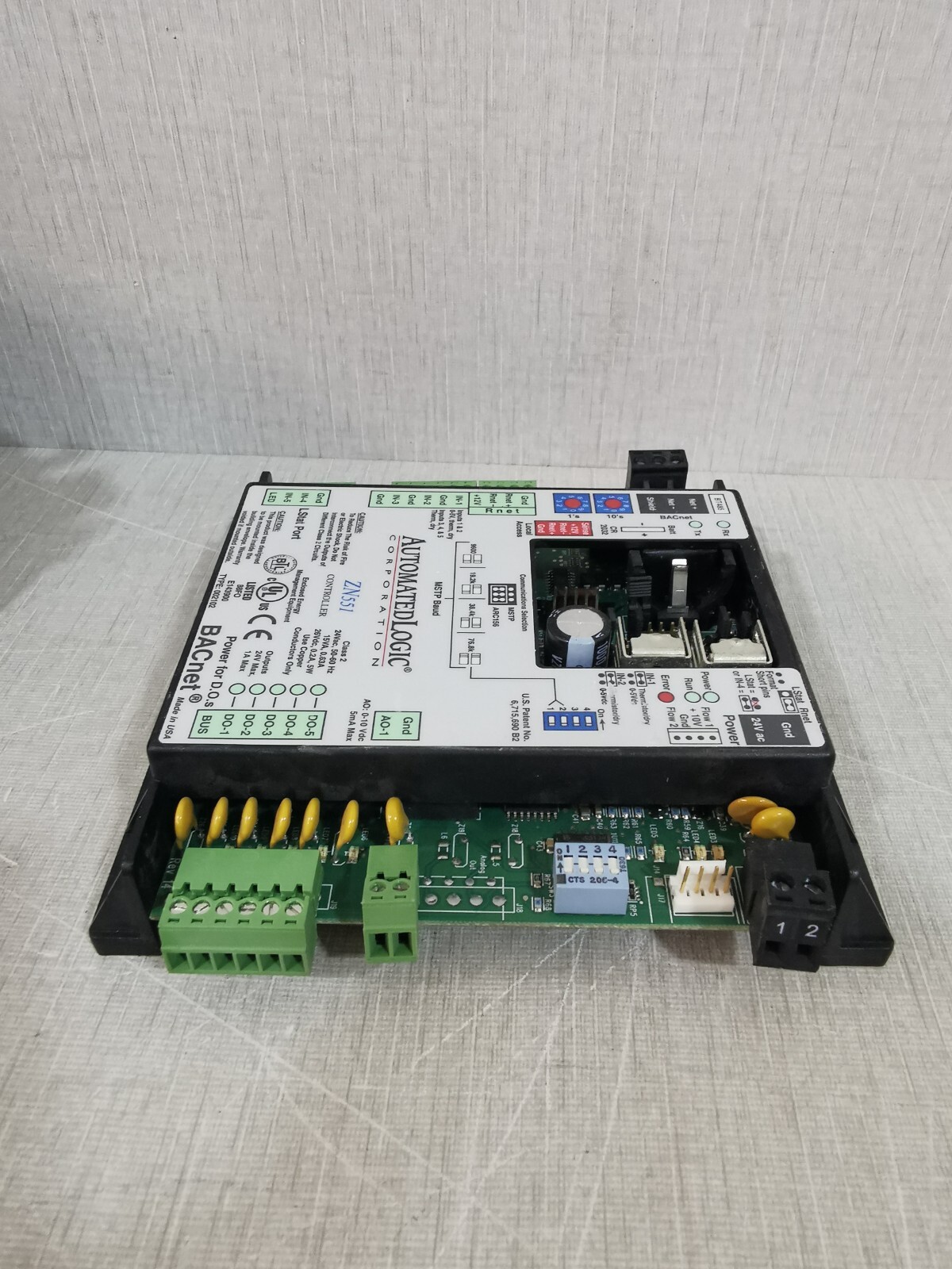 BACnet ZN551 BACnet AUTOMATEDLOGIC ZN551 CONTROLLER MODULE 2