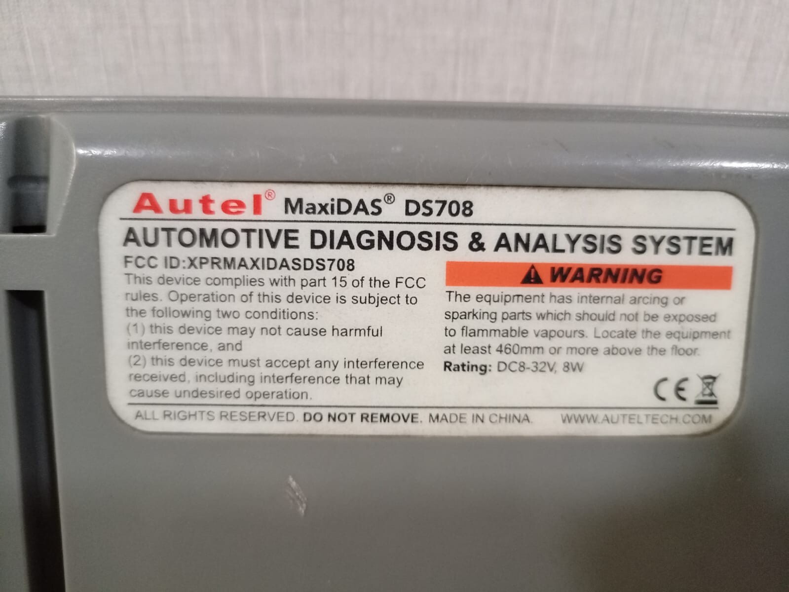 Autel MaxiDas DS708 Autel MaxiDas DS708 AUTOMOTIVE DIAGNOSIS & ANALYSIS SYSTEM 6