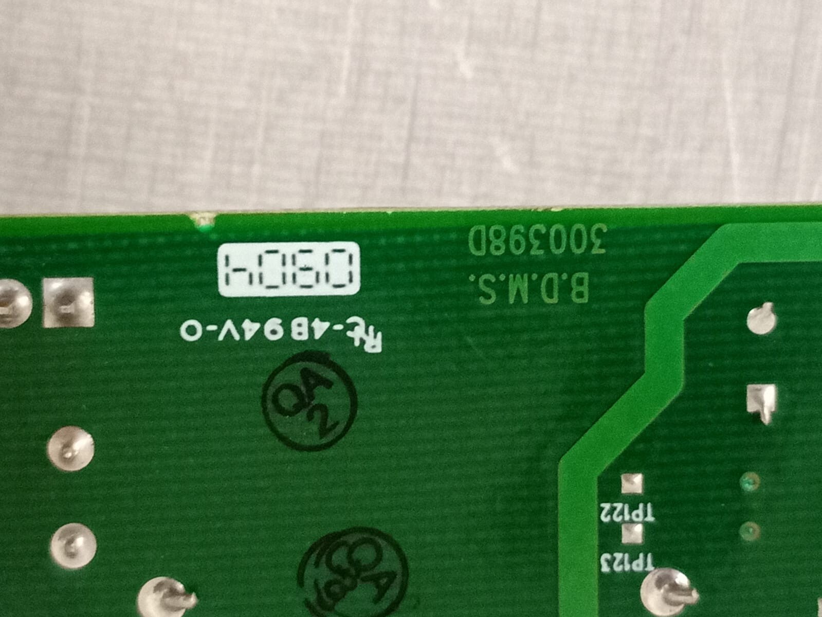 BDMS 100-6007 Rev 5 BDMS 100-6007 Rev 5 Control Board 5