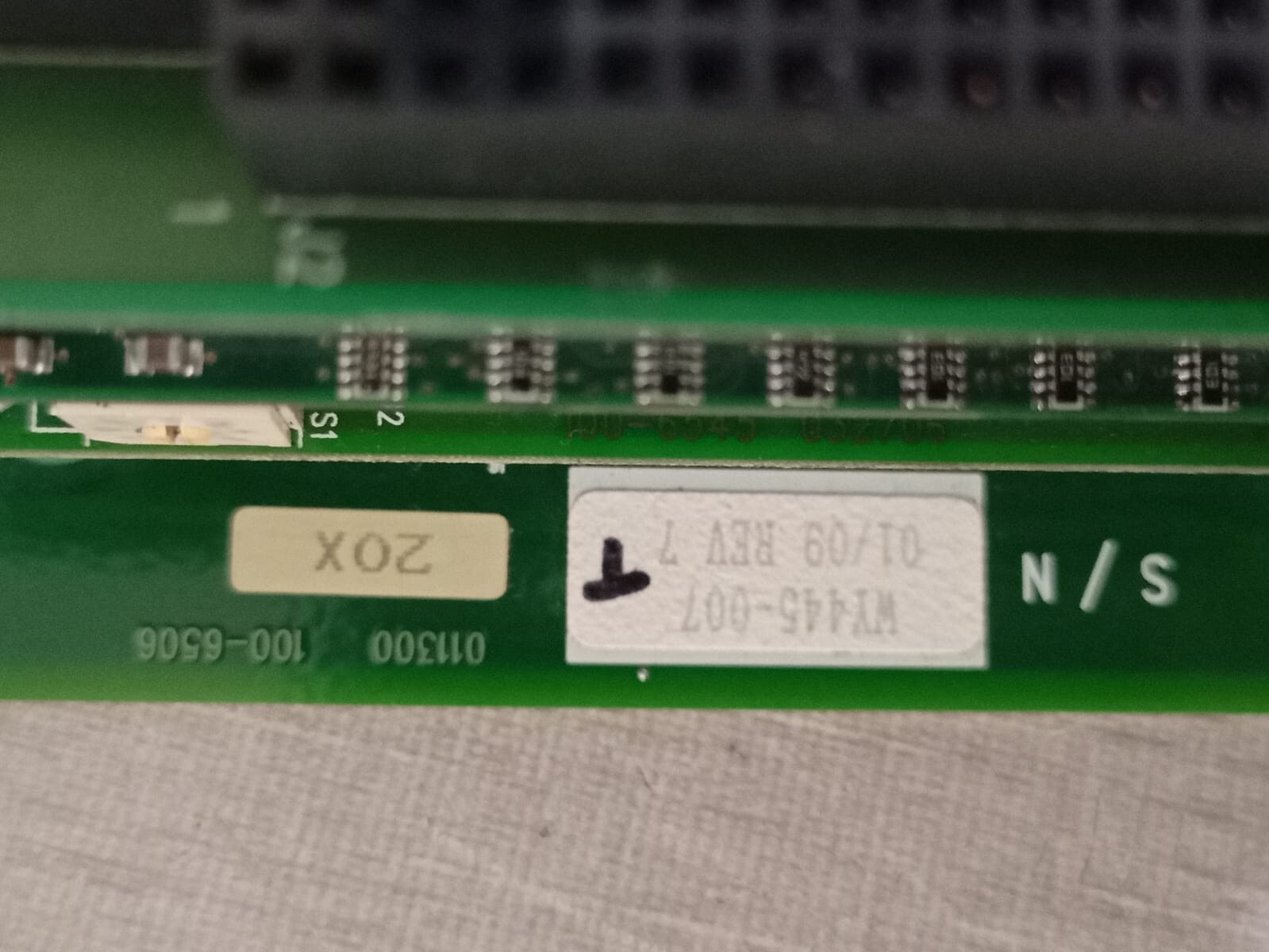 BDMS ASSY 100-6047 BDMS ASSY 100-6006 REV.7 / 100-6047 CONTROL BOARD 3