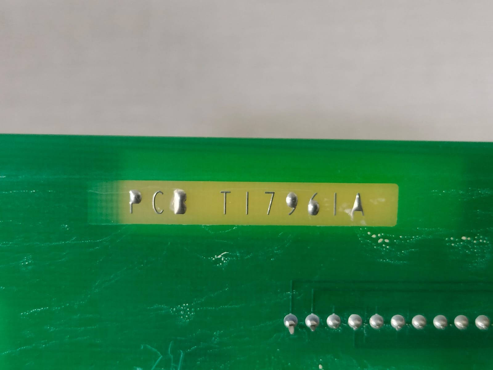 Veeder-Root Gilbarco ASSY TI7962-G2 REV.E Veeder-Root Gilbarco ASSY TI7962-G2 REV.E PCB BOARD -WITHOUT SCREEN 4