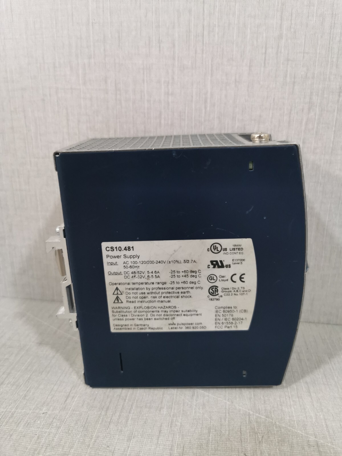PULS CS10.481 PULS CS10.481 Power Supply 3