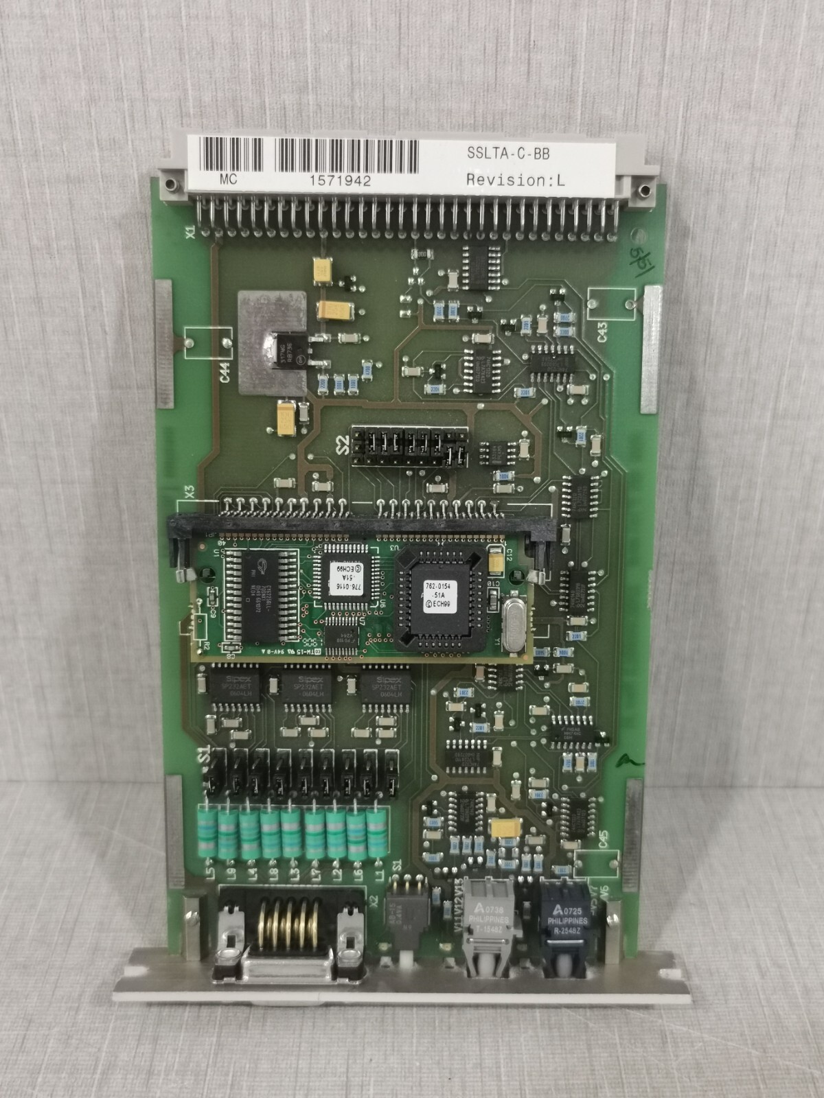 ABB 1MSC980012 REV.H BOARD SSLTA-C-BB REV.L