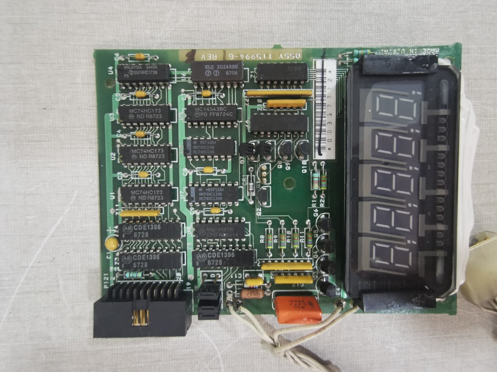 Gilbarco ASSY T15994-G Rev F Gilbarco ASSY T15994-G Rev F Control Board 2