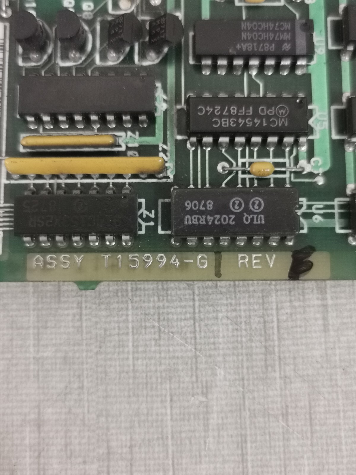 Gilbarco ASSY T15994-G Rev F Gilbarco ASSY T15994-G Rev F Control Board 3