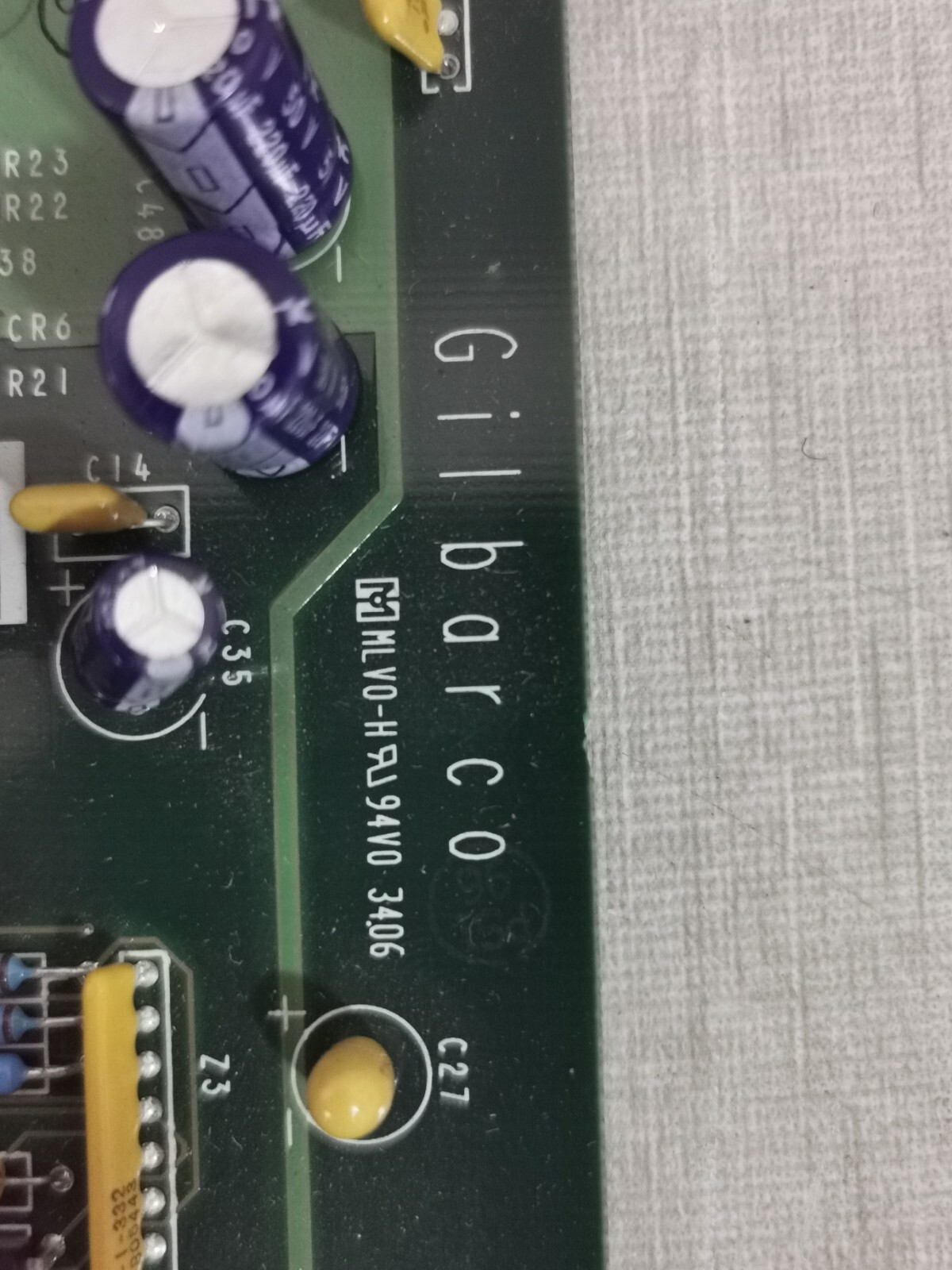 Gilbarco ASSY T19501-G2 REV. C Gilbarco ASSY T19501-G2 REV. C Control Board 2