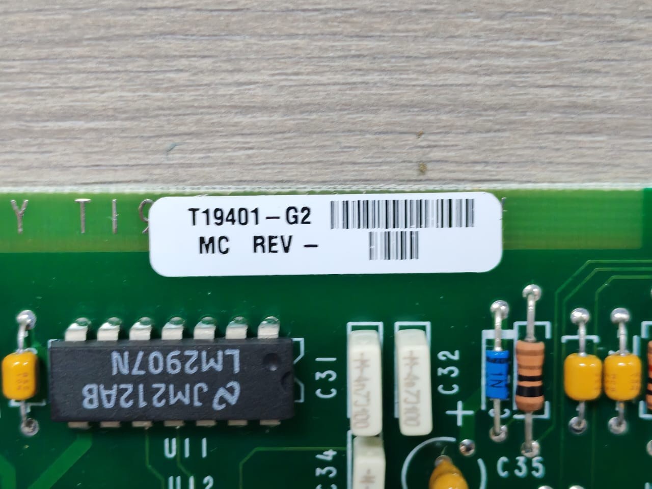 Gilbarco T19401-G2 MC REV/ TI9400 Gilbarco ASSY T19401-G2 MC REV / TI9400 Control Board 4