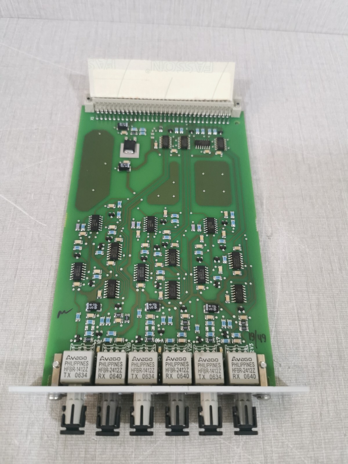 ABB 1MSC980010 Rev. F ABB 1MSC980010 Rev. F Board SFIBER-C-MM Rev.H 5