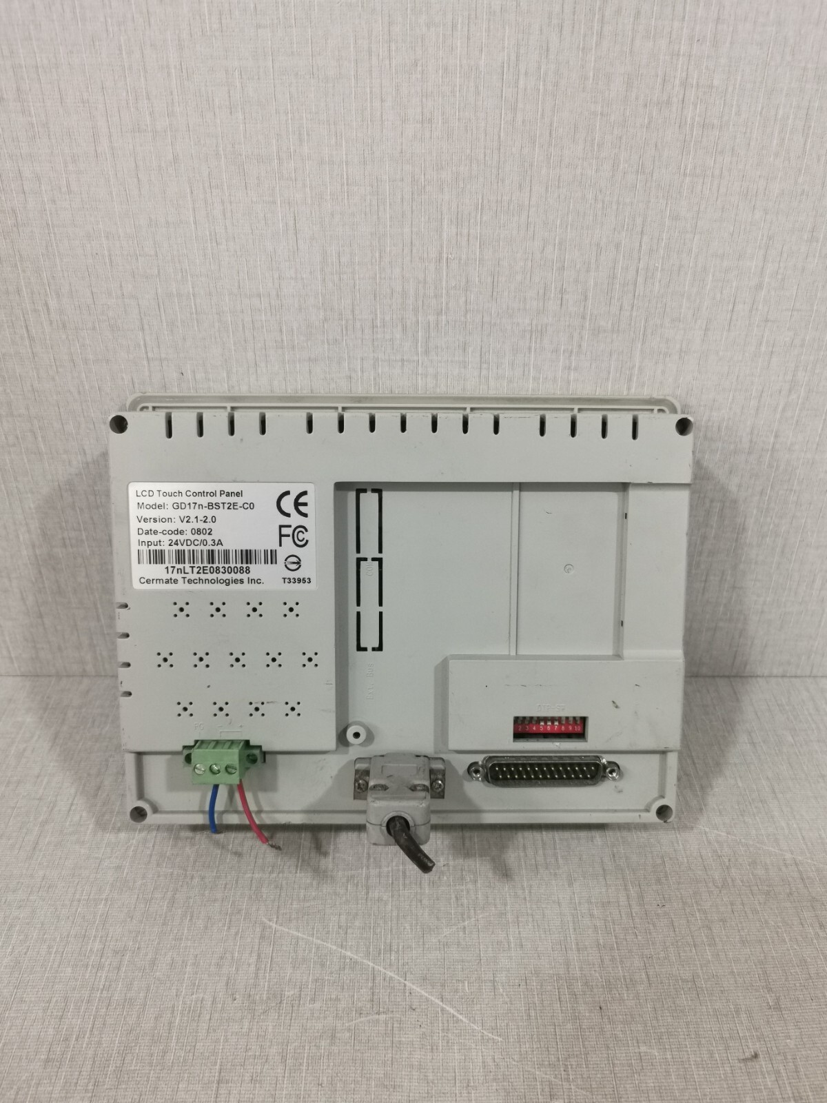 LCD GD17N-BST2E-CO LCD Touch Control Panel GD17n-BST2E-CO -Touch Screen Problem 5