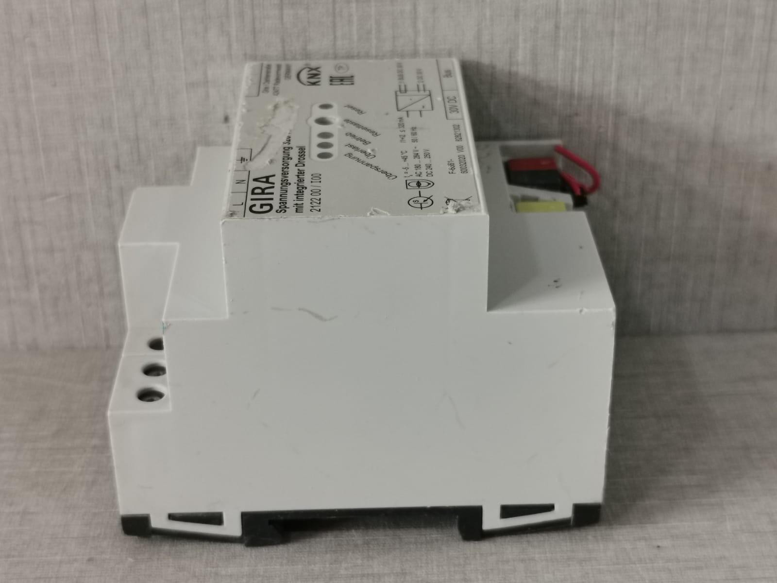 GIRA GIRA-2122-00 GIRA 2122 00 / I00 Power Supply 320mA 6