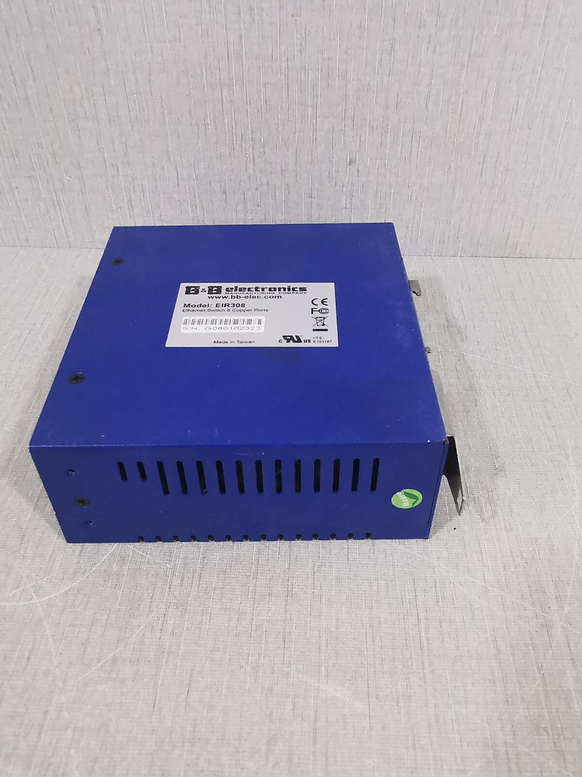 ELINX EIR308 ELINX B&B Electronics EIR308 Ethernet Switch 8 Copper Ports 6