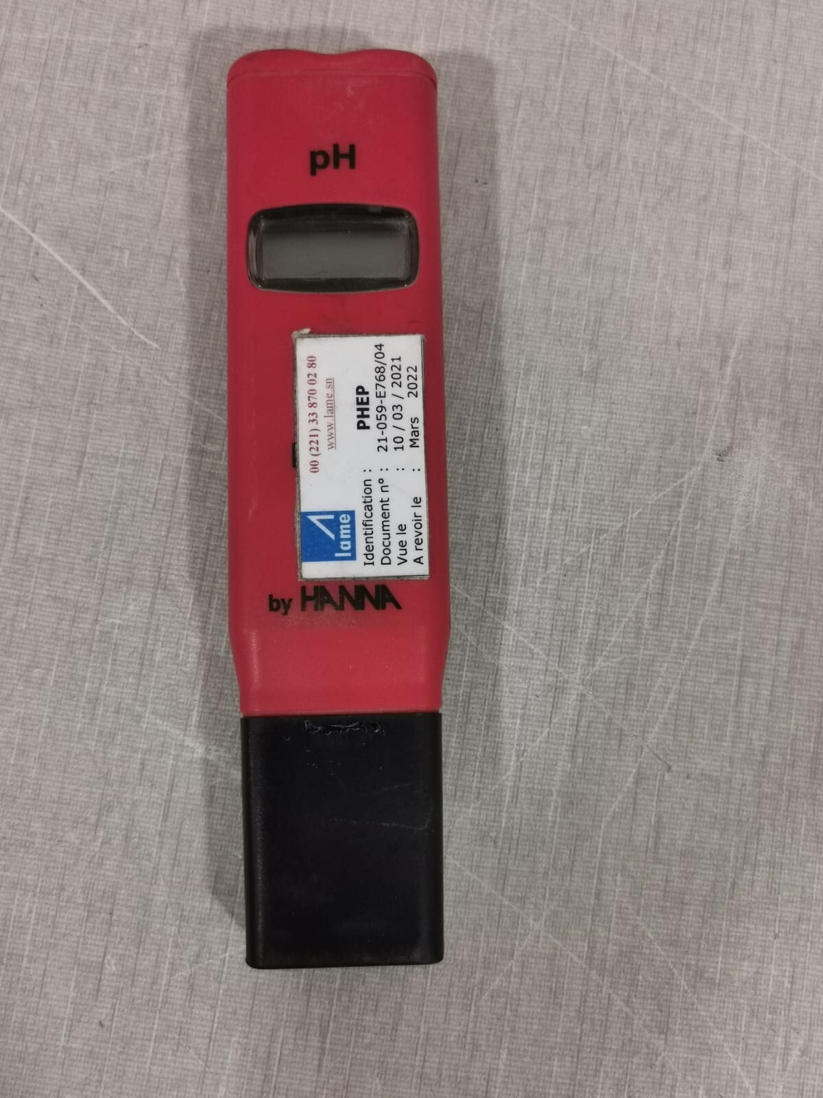 LAME 21-059-E768/04 Lame PHEP PH TESTER 21-059-E768/04 2