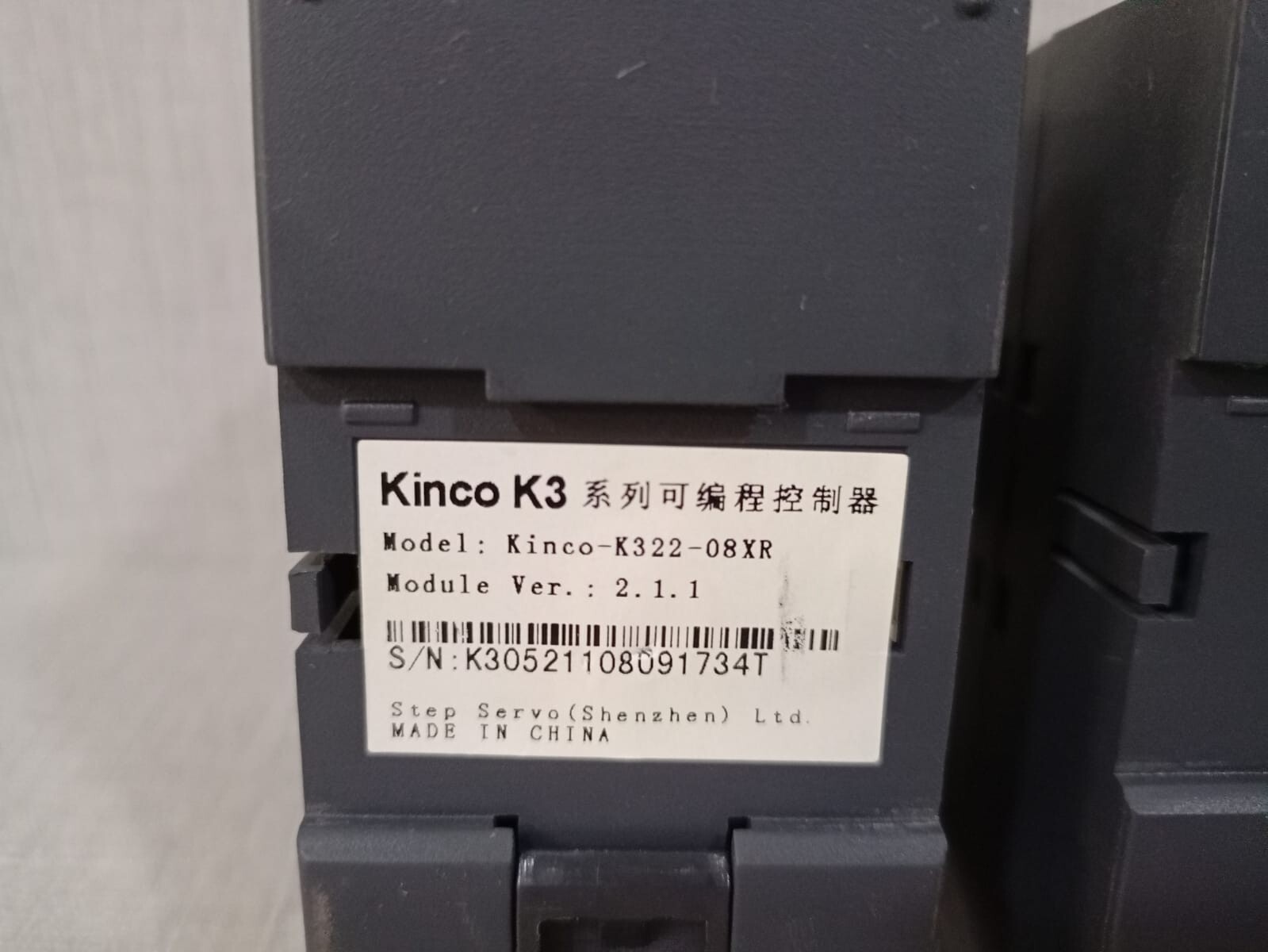Kinco PM322 /CPU306 Kinco PM322 PLC EXPANSION CPU306 Kinco-K306-24AR 7