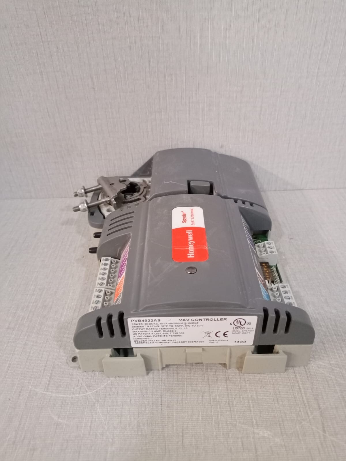 Honeywell PVB4022AS Honeywell Spyder PVB4022AS VAV CONTROLLER 4