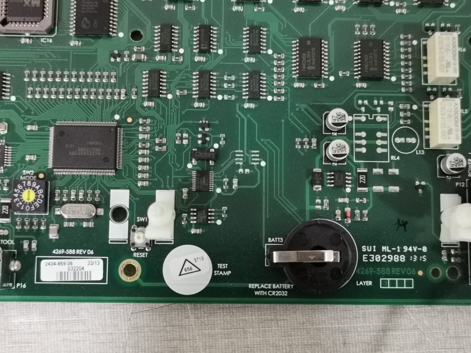 Gent by Honeywell 4269-588 REV 06 & 4269-591 REV 03 Gent by Honeywell 4269-588 REV 06 + 4269-591 REV 03 Main PCB Board 4