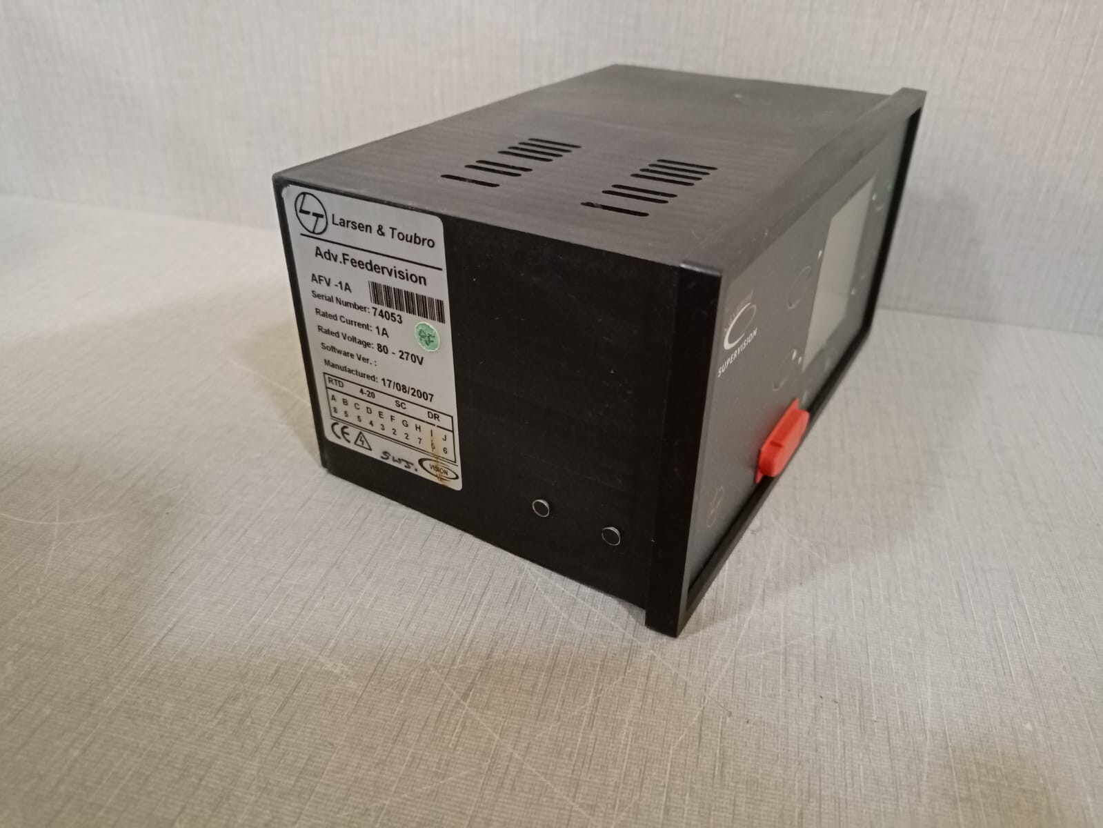 UNKNOWN PB-PROTECTION-RELAYS-VISION-FEEDERVISION PB-Protection-Relays-Vision-Feedervision AFV-1A Powered 4