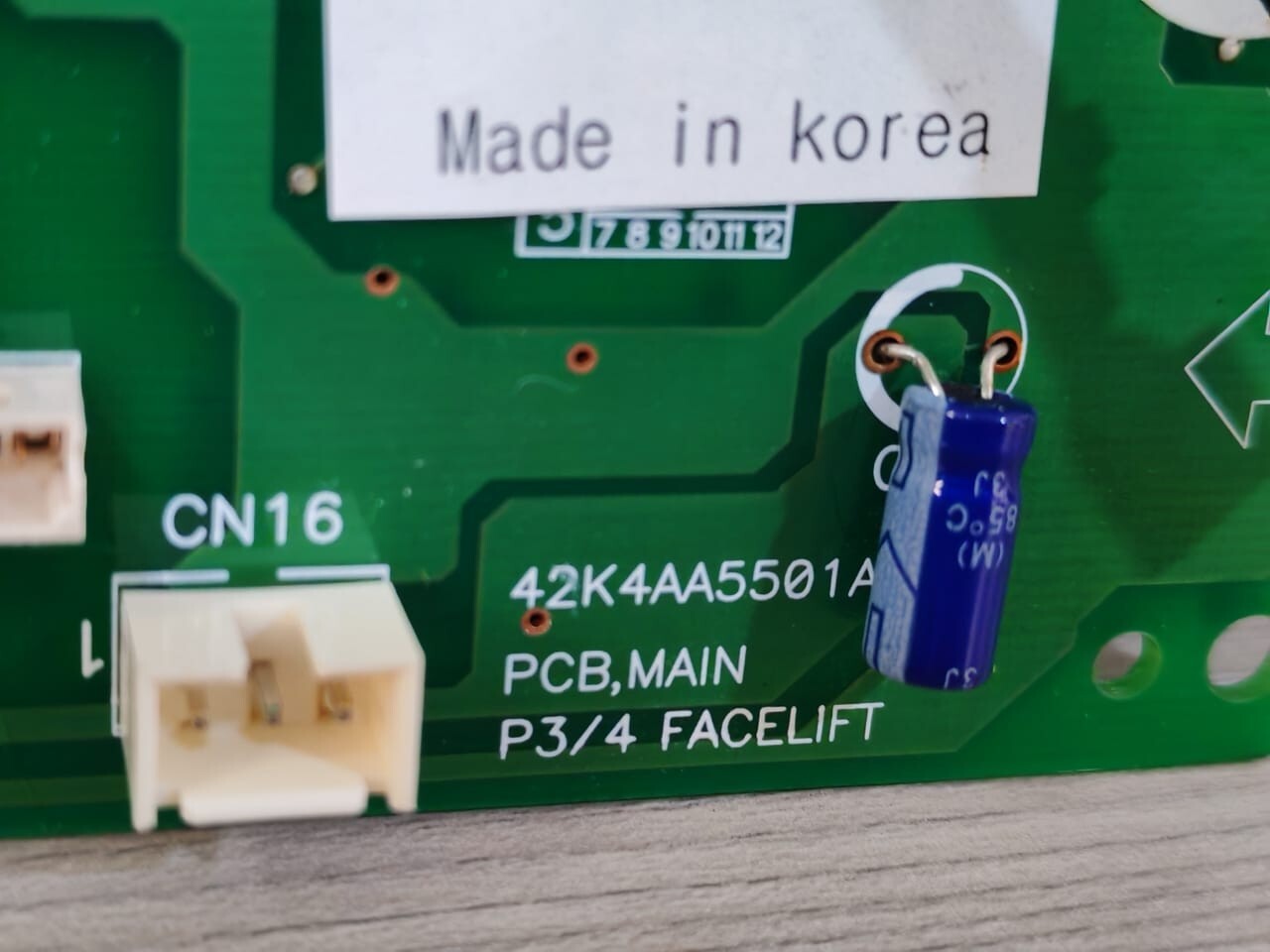 Carrier 42KH9H5850A-R Carrier 42KH9H5850A-R / 42K4AA5501A PCB BOARD 7