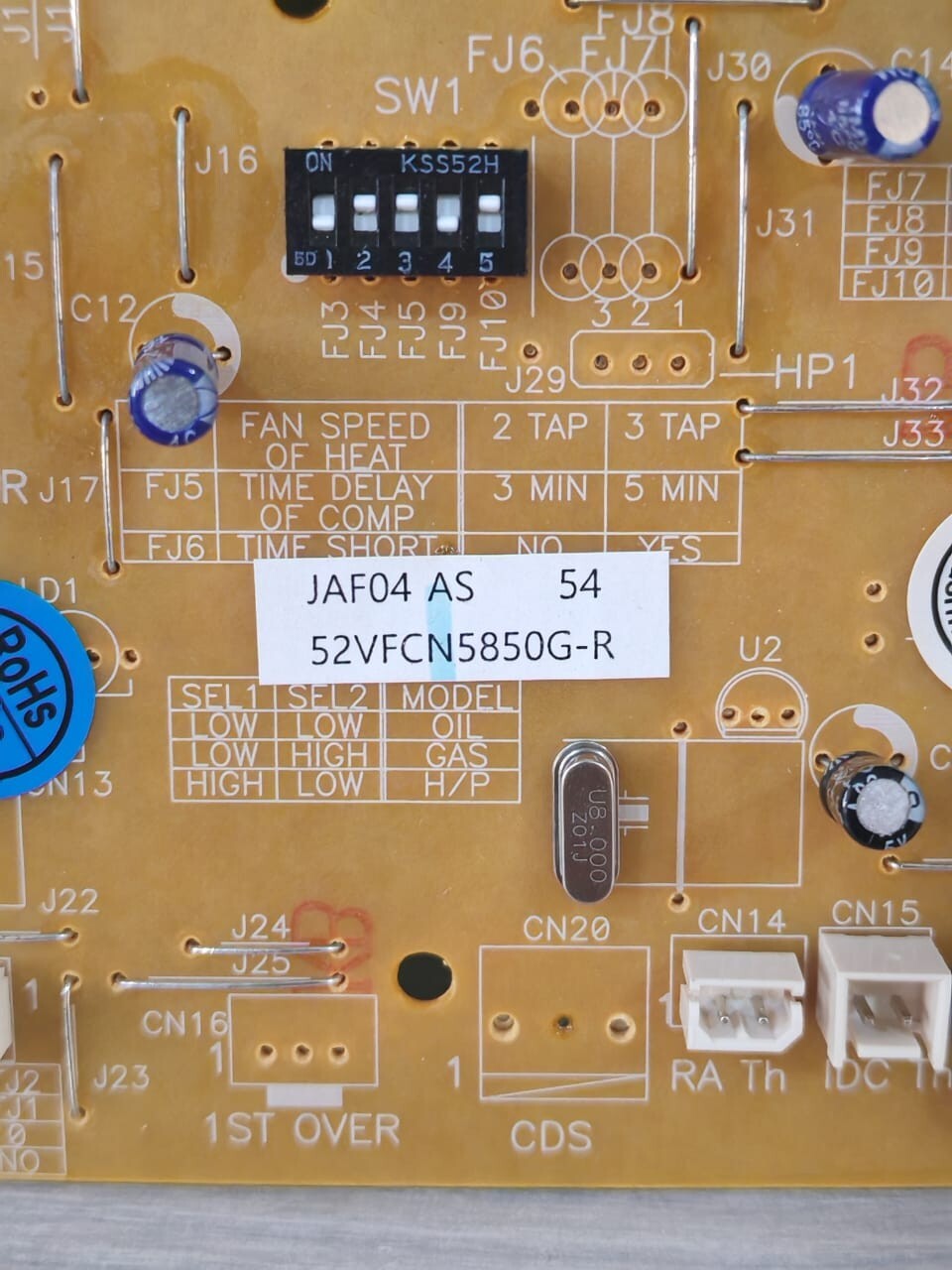 Carrier JAF04 Carrier 52VFCN5850G-R / JAF04 AS PCB BOARD 2