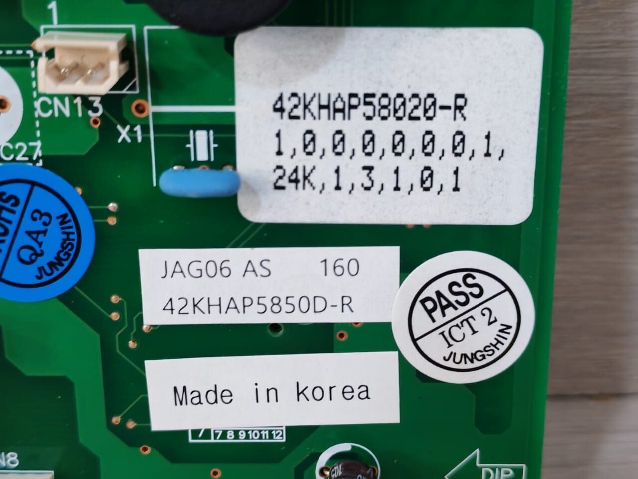 Carrier 42KHAP5850D-R CARRIER 42KHAP5850D-R / 42K4AA5501B-R PCB BOARD 5