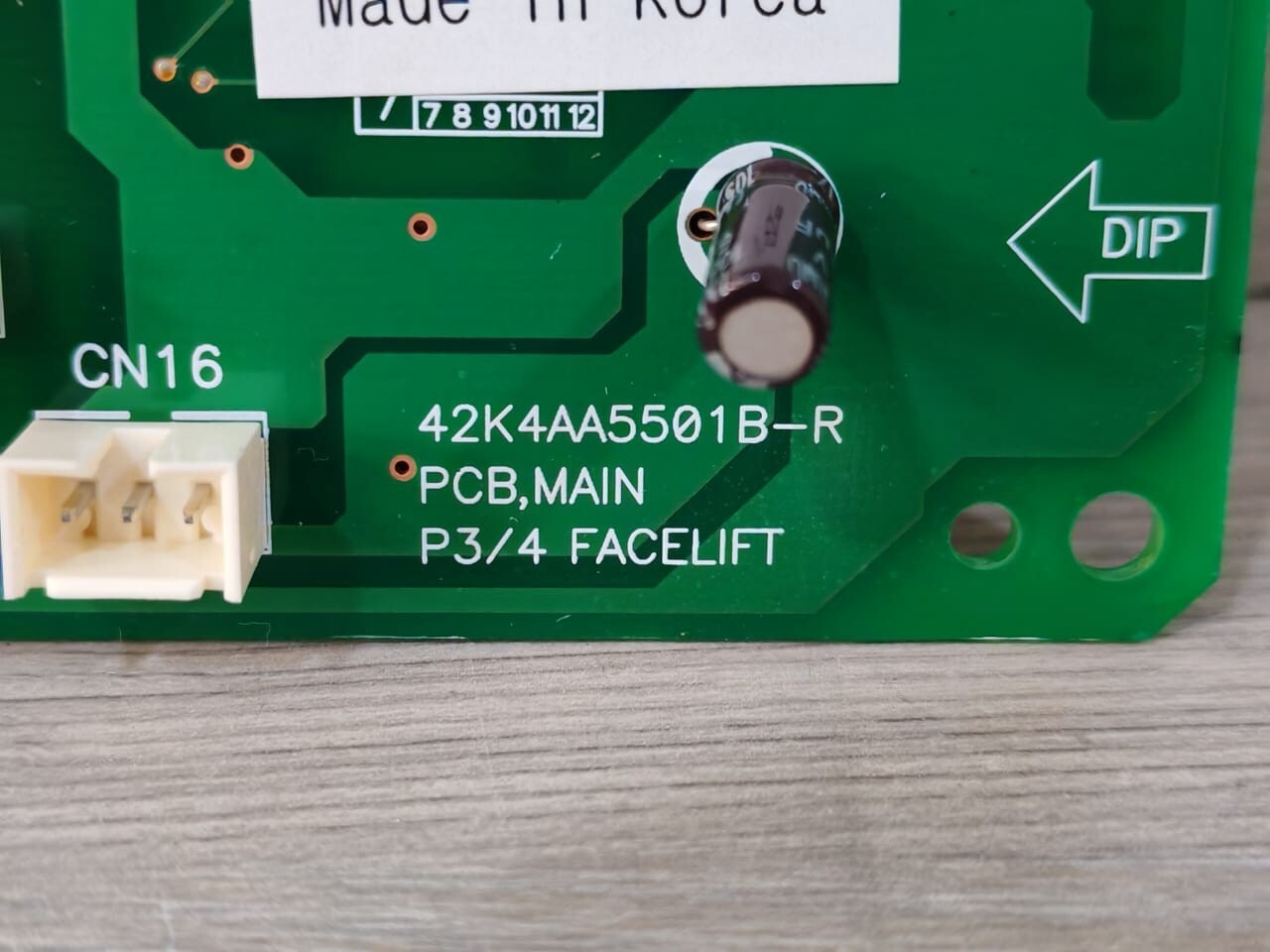 Carrier 42KHAP5850D-R CARRIER 42KHAP5850D-R / 42K4AA5501B-R PCB BOARD 6