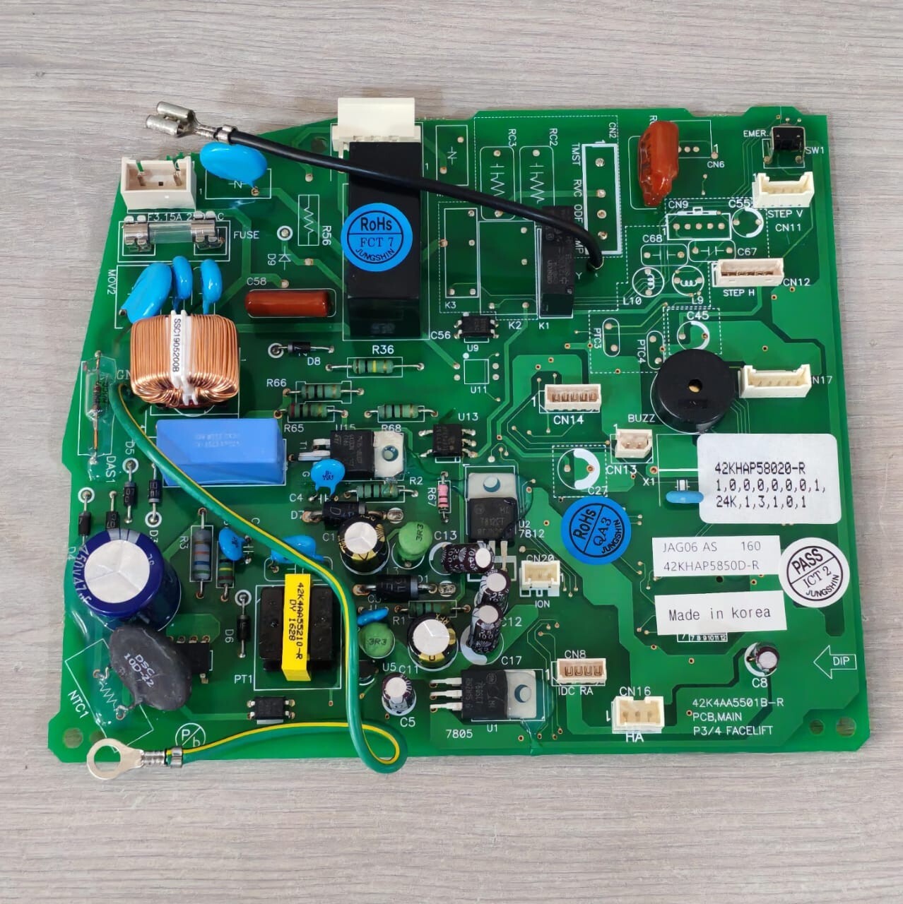 Carrier 42KHAP5850D-R CARRIER 42KHAP5850D-R / 42K4AA5501B-R PCB BOARD 8