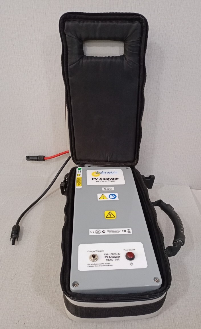 Solmetric PVA-1000S-30 Solmetric PV Analyzer I-V Curve Tracer PVA-1000S-30 1000v 30A 4