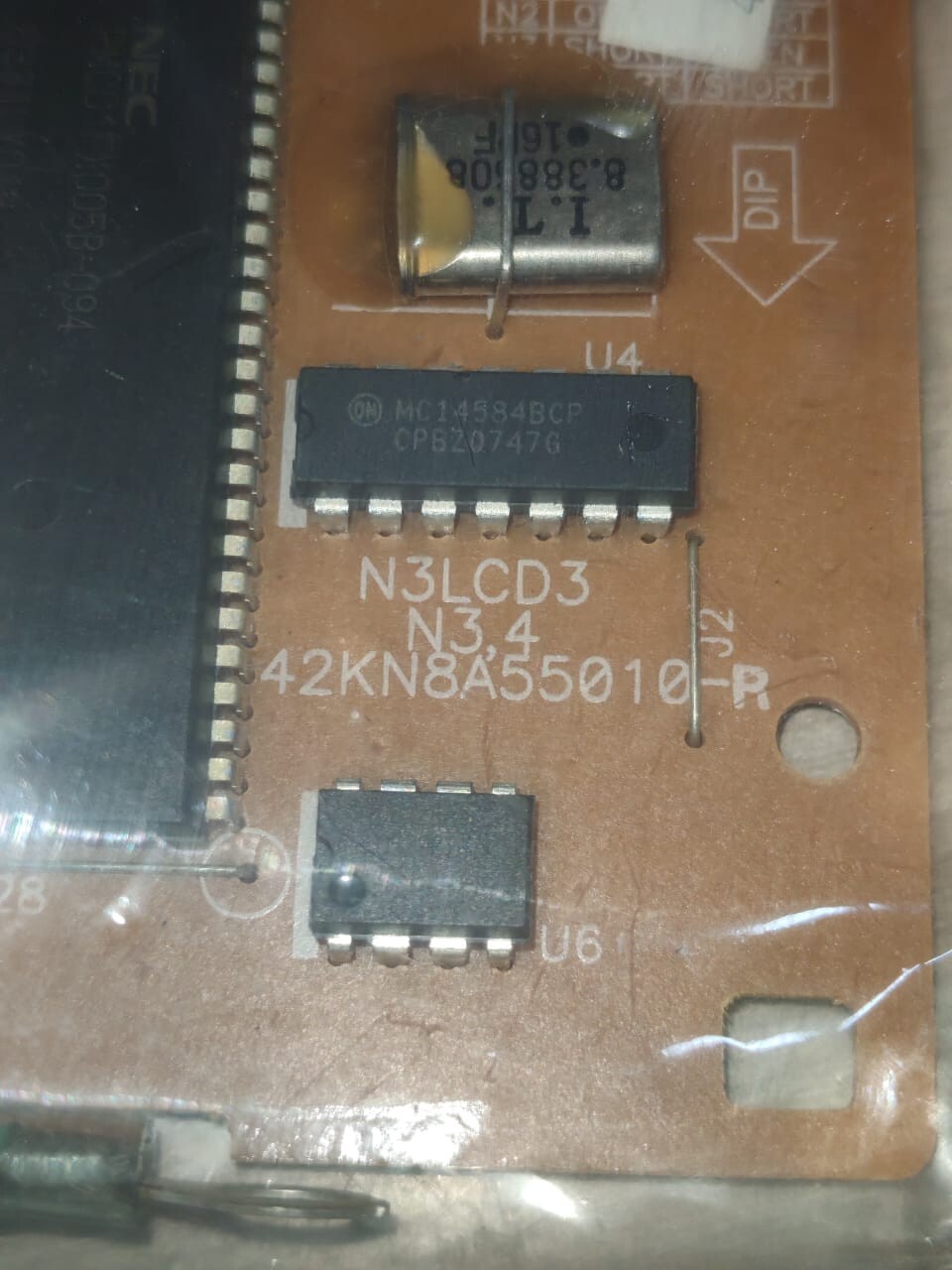 Carrier 42KN8A55010-R CARRIER 42NBD5850JK PCBAS1 / 42KN8A55010-R CONTROL BOARD 3