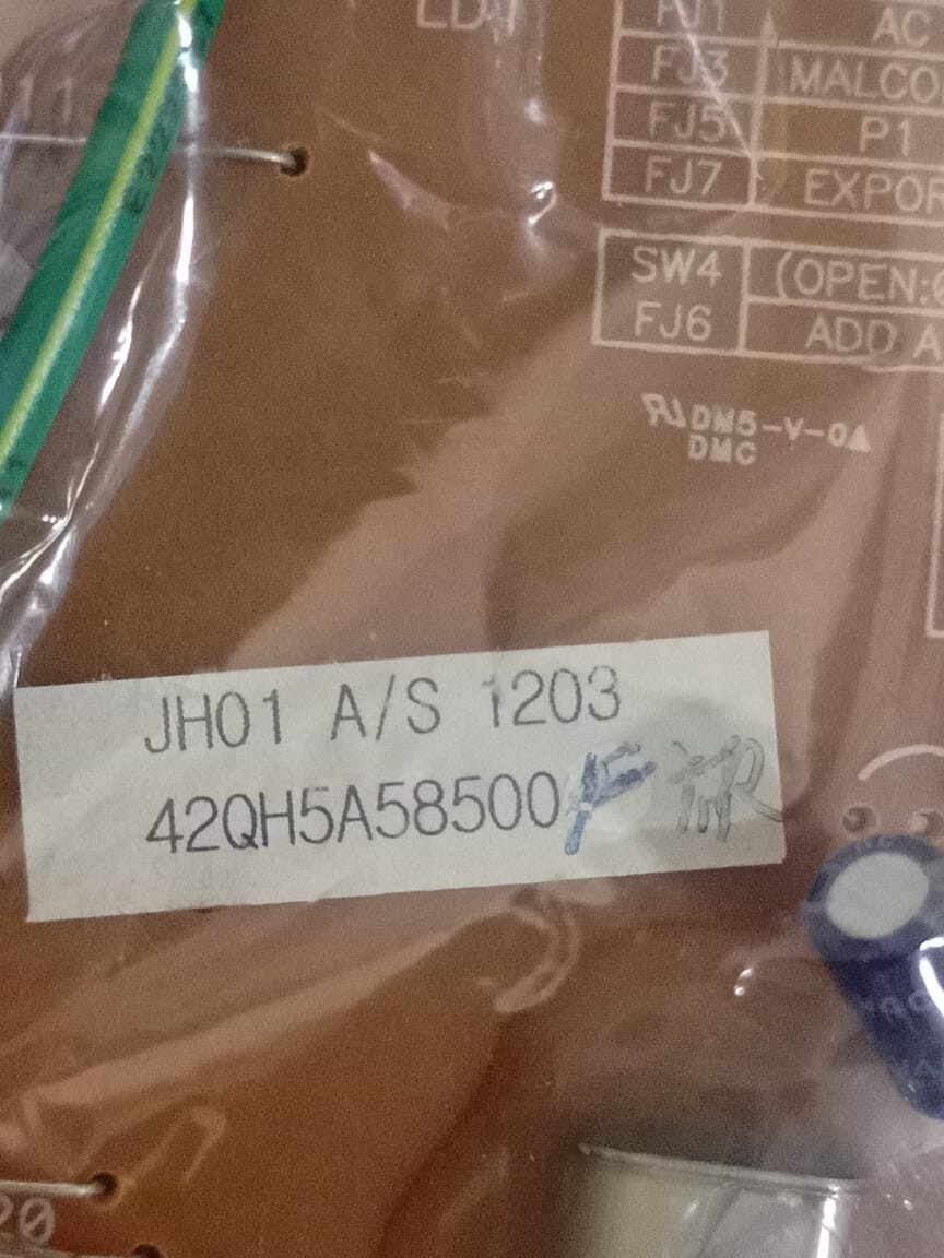 Carrier 42QH5A5850FY-R CARRIER 42QH5A5850FY-R /42QH5A5501A-R CONTROL BOARD 5