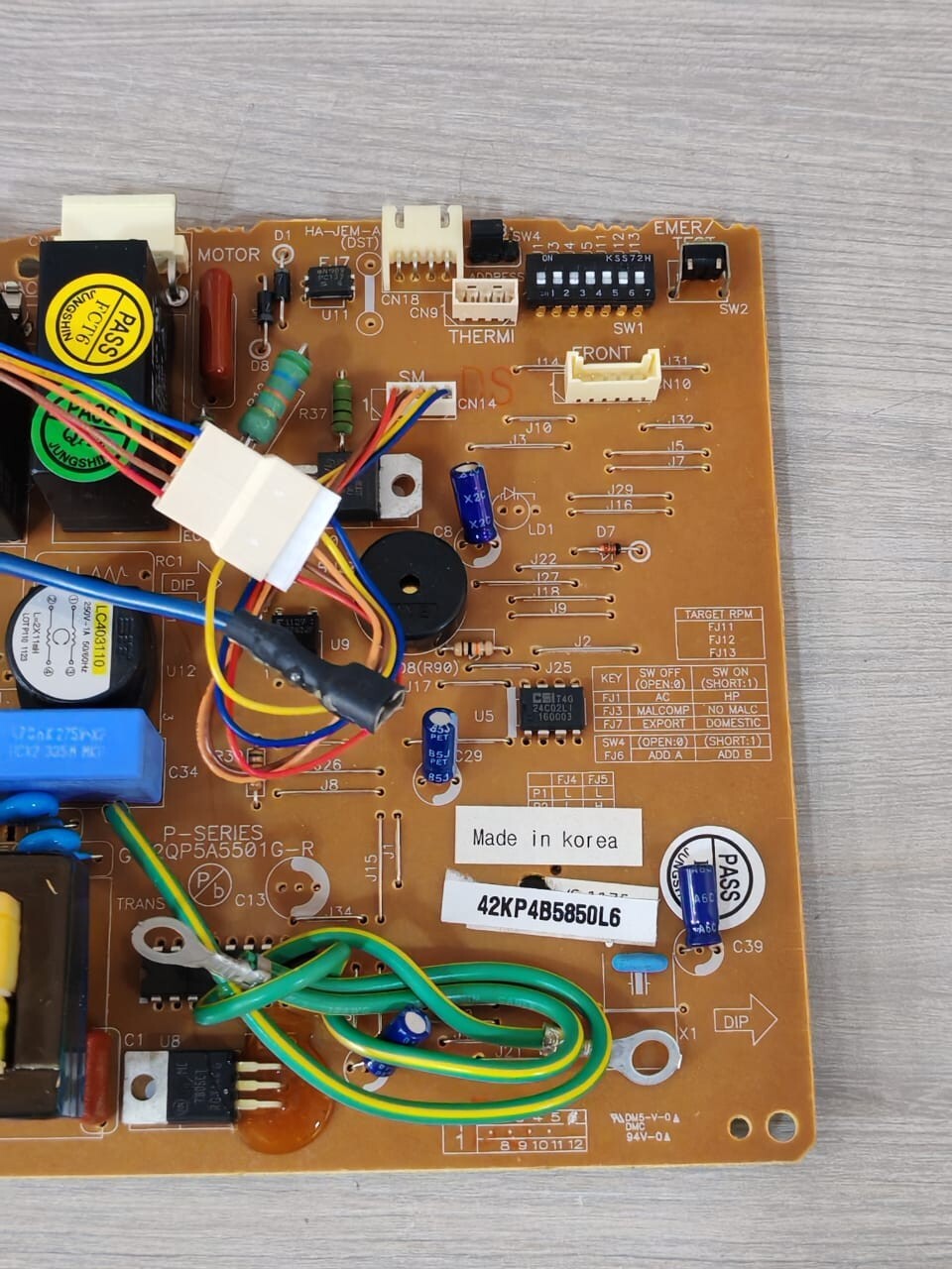 Carrier 42QP5A5501G-R CARRIER 42KP4B5850L6 / 42QP5A5501G-R CONTROL BOARD 5