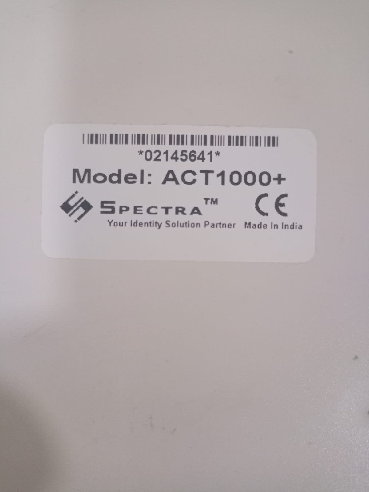 Spectra ACT1000 Spectra ACT1000+ Controller 2
