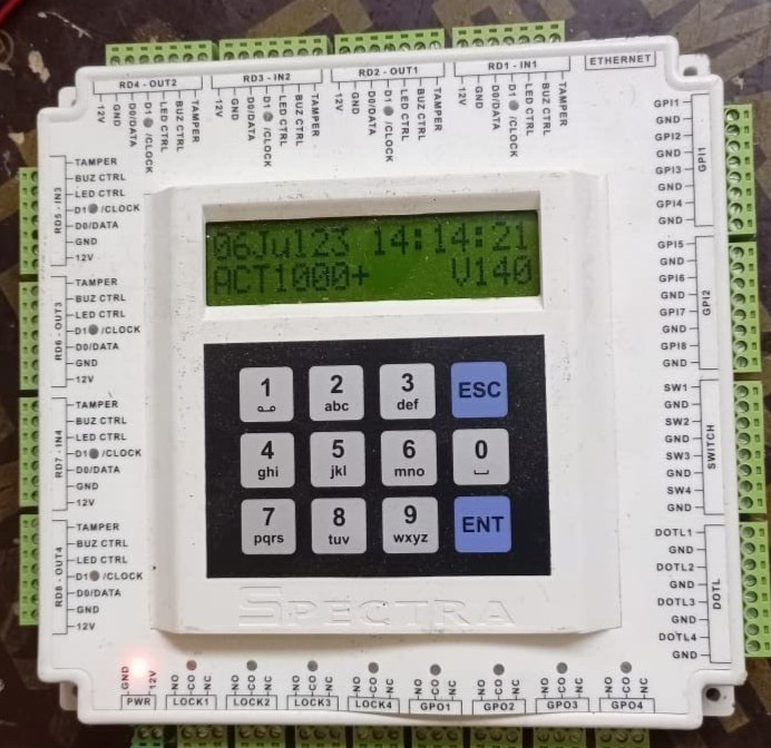 Spectra ACT1000 Spectra ACT1000+ Controller 5