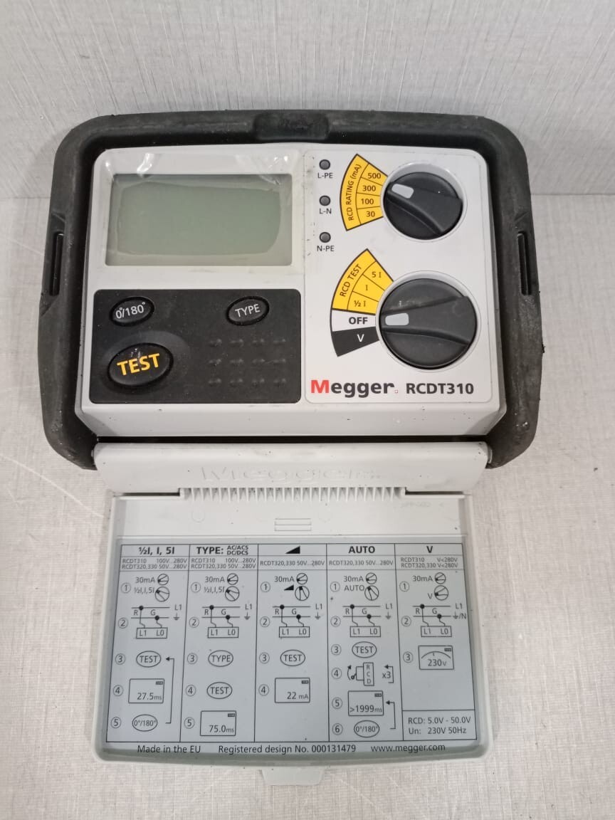 GE RCDT310 Megger RCDT310 Tester 2