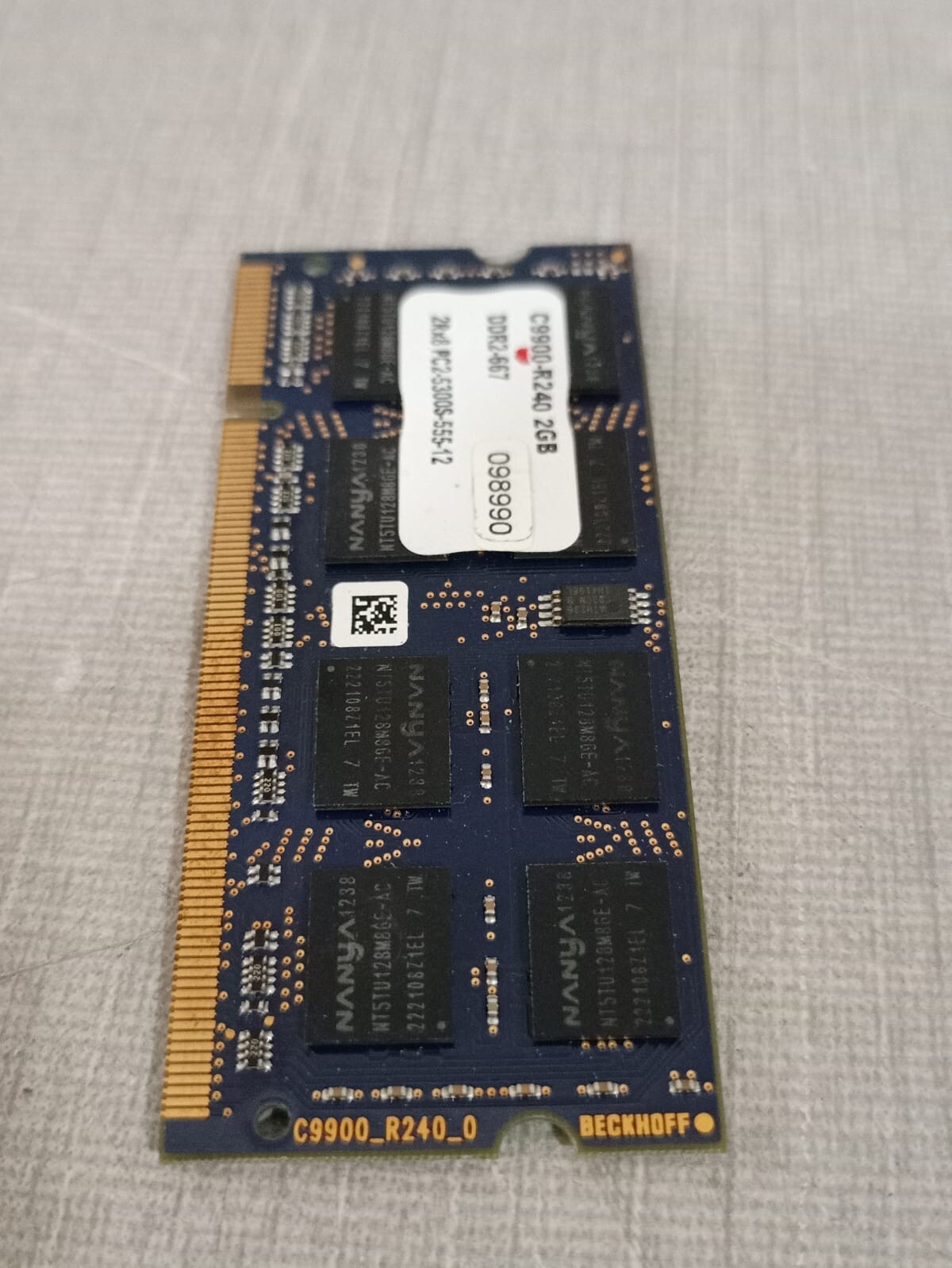 Beckhoff C9900-R240 BECKHOFF C9900-R240 2GB Board 2