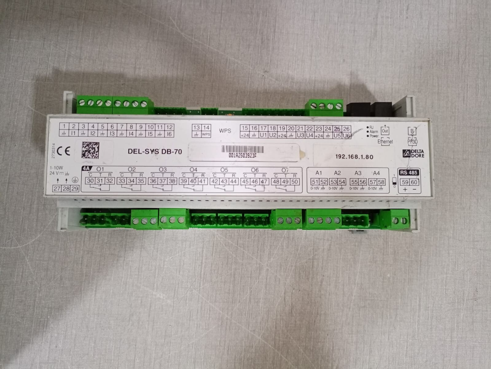 DELTA DORE DEL-SYS DB-70 7420004 SV 1.00 HV 1.1 MODULE