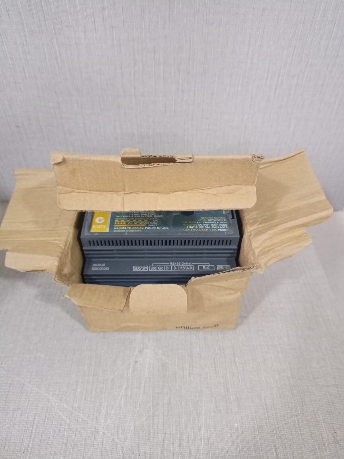Philips DDBC120-DALI PHILIPS Dynalite DDBC120-DALI DIMMER CONTROLLER 100-240V 50/60Hz WITH FHILTY BOX 7