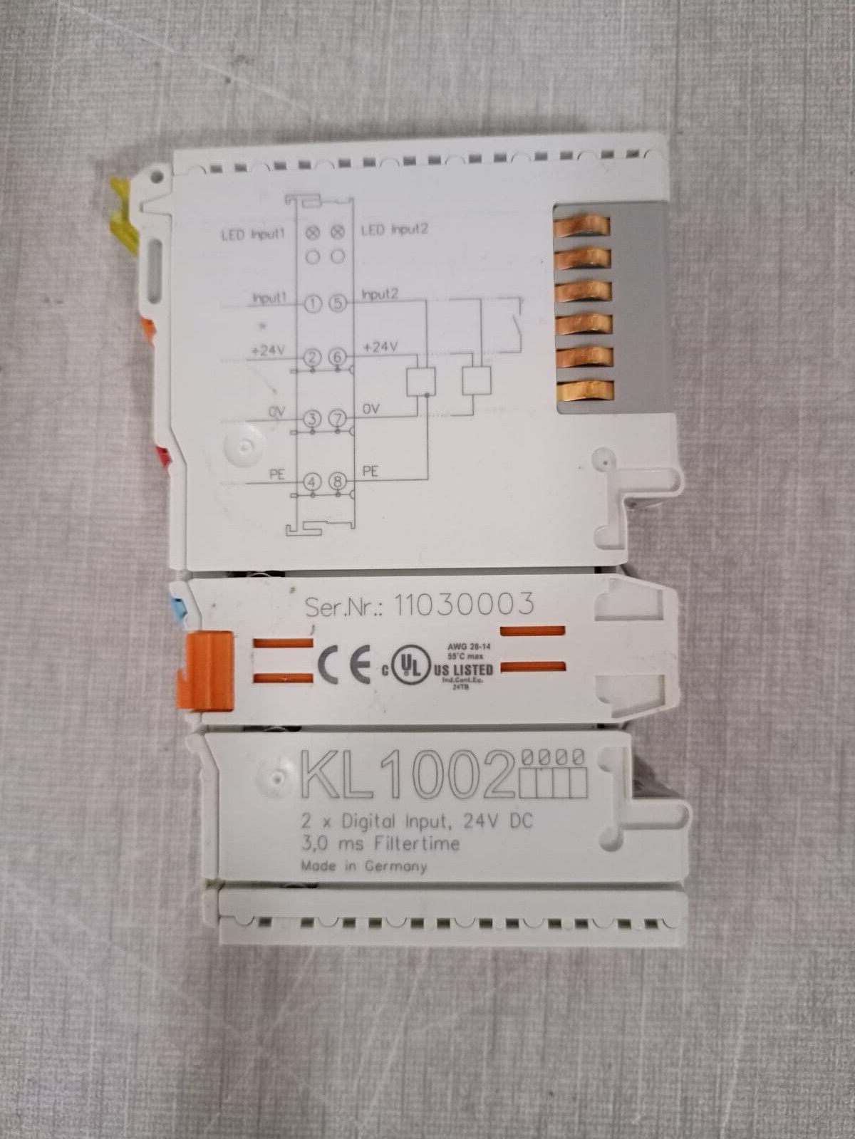 Beckhoff KL1002 Digital Input Module