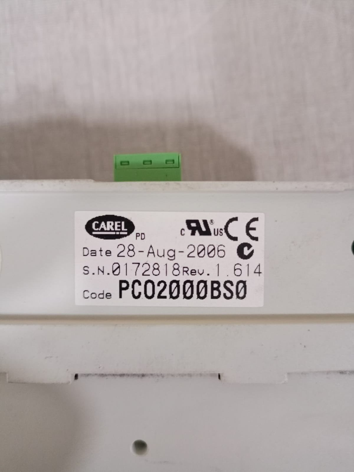 Carel PCO2000BS0 CAREL PCO2000BS0 CONTROL INTERFACE 2