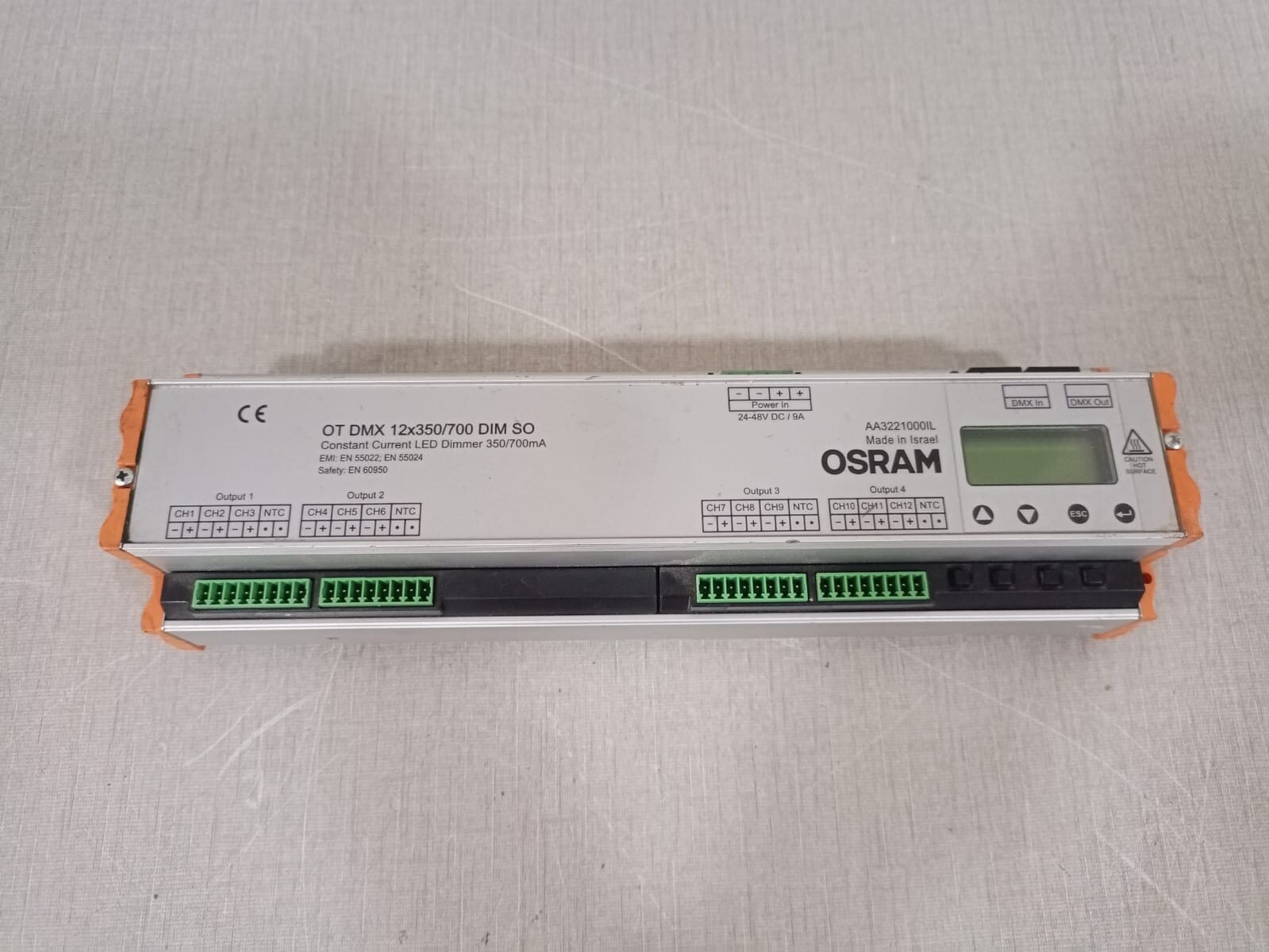 OSRAM OT DMX 12x350/700 DIM SO MODULE AA3221000IL CONSTANT CURRENT LED DIMMER
