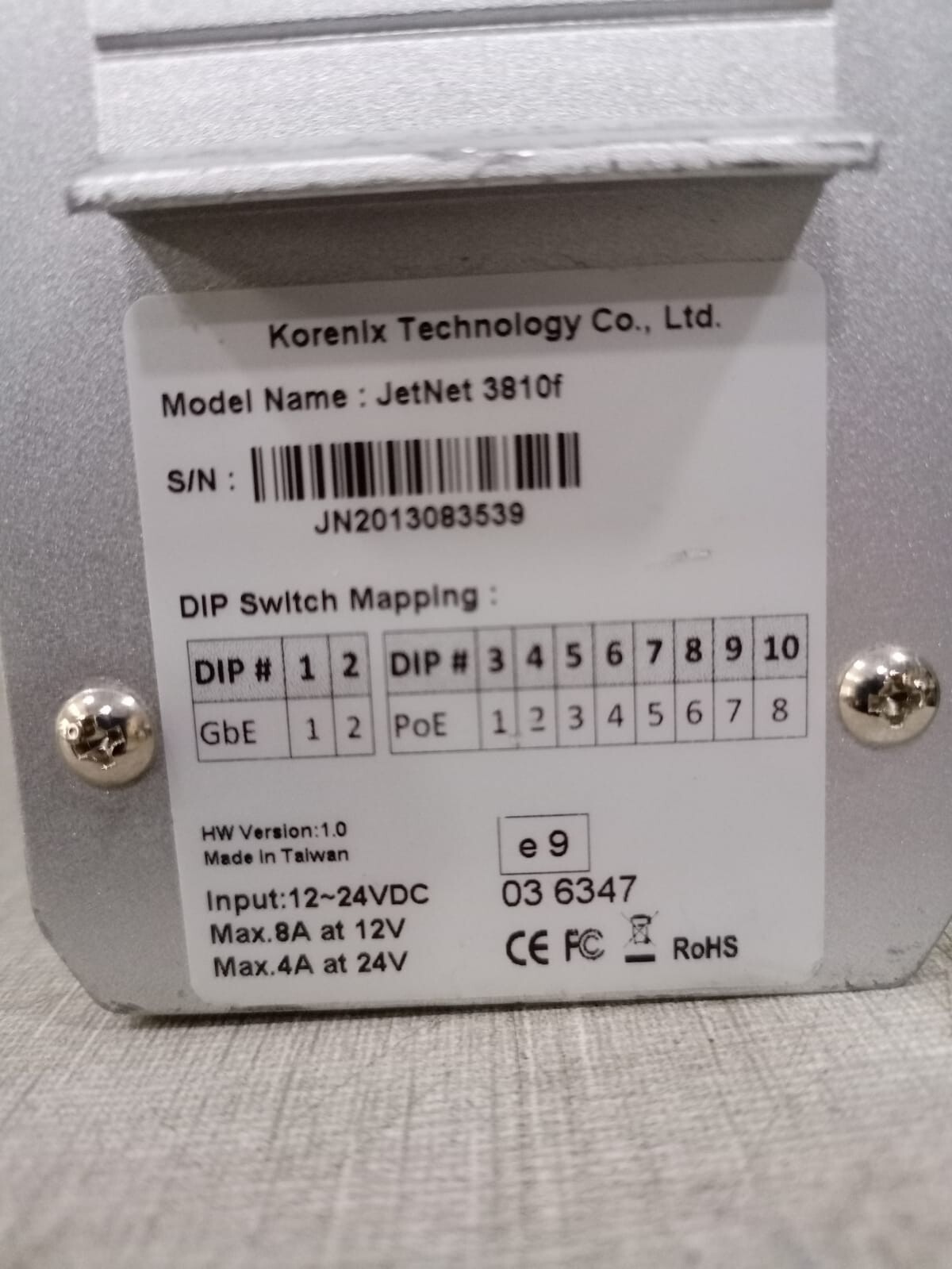 Korenix Jetnet 3810f KORENIX Jetnet 3810f Ethernet Switch 2