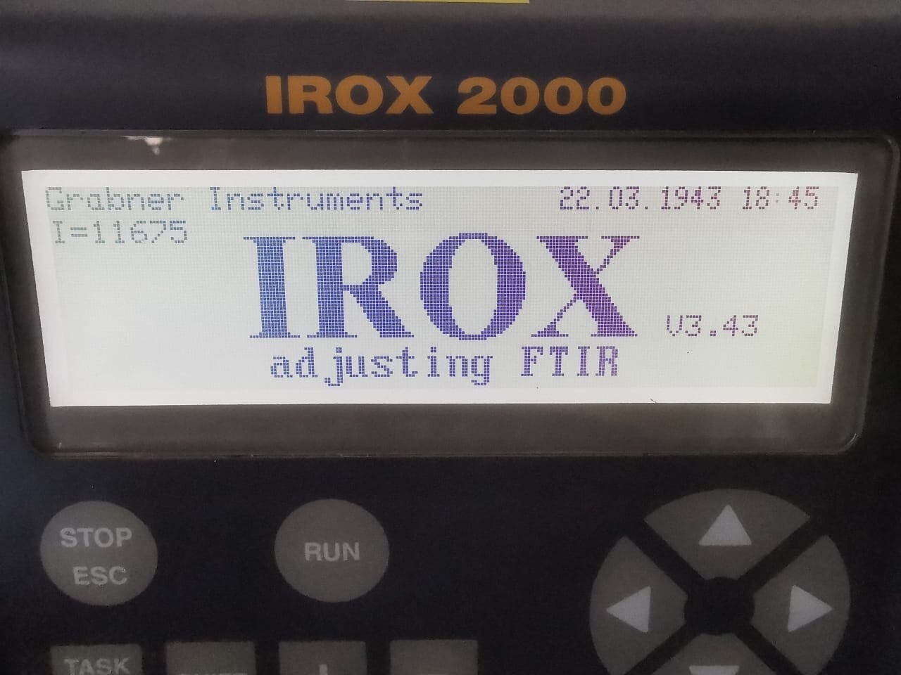 Grabner Instruments IROX 2000 Grabner Instruments IROX 2000 Grabner Petrolab 2