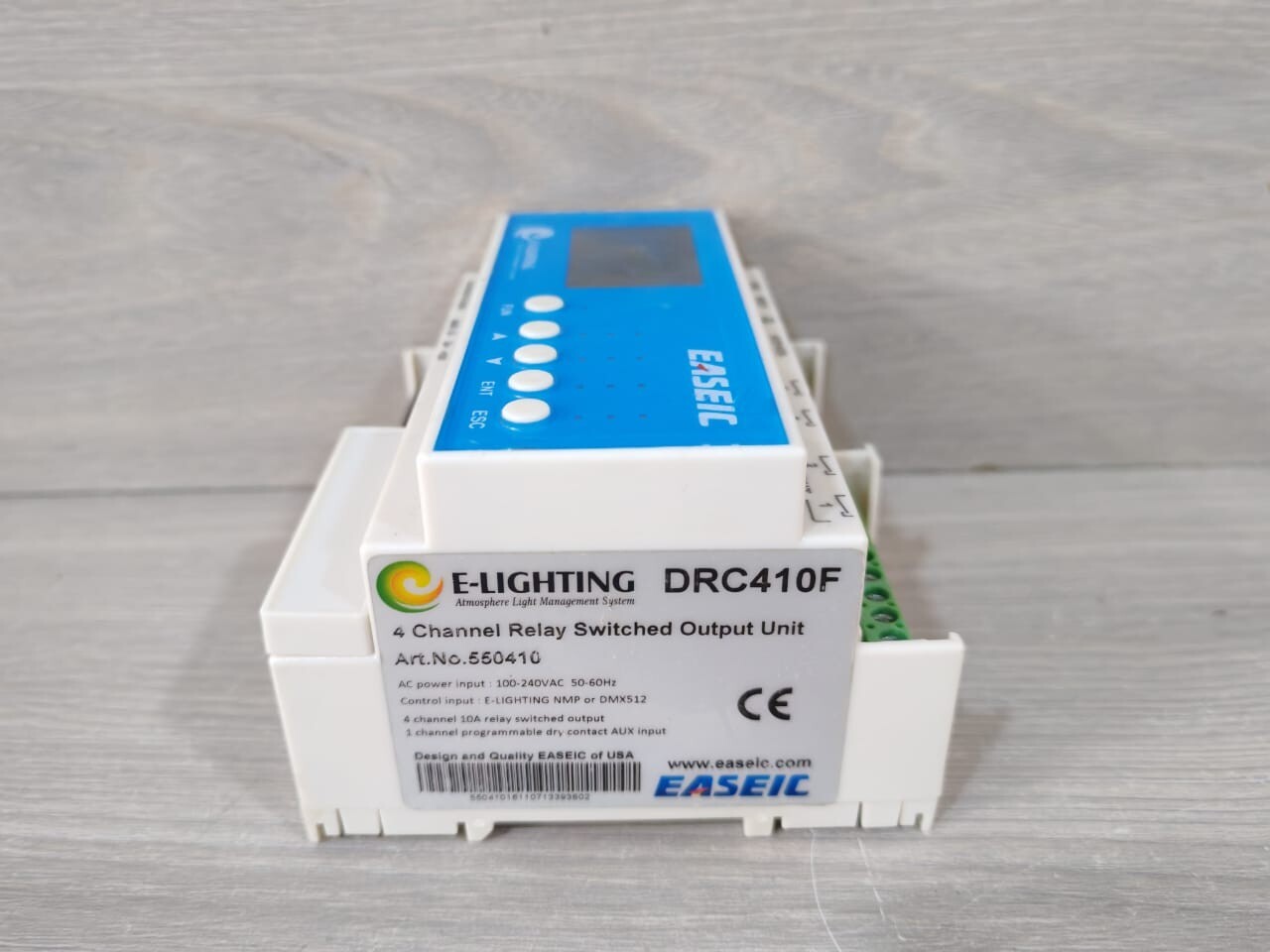 EASEIC E-LIGHTING 550410 EASEIC E-LIGHTING DRC410F 4 Channel Relay Switched Output Unit 540410 3