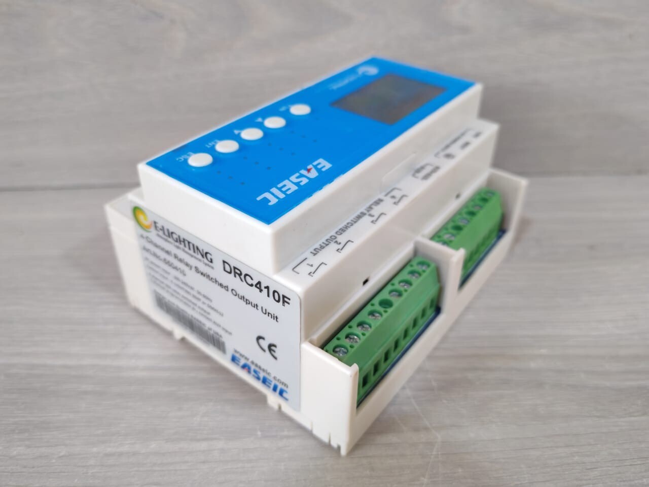 EASEIC E-LIGHTING 550410 EASEIC E-LIGHTING DRC410F 4 Channel Relay Switched Output Unit 540410 9
