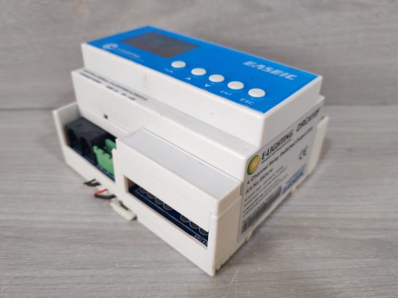 EASEIC E-LIGHTING 550410 EASEIC E-LIGHTING DRC410F 4 Channel Relay Switched Output Unit 540410 10