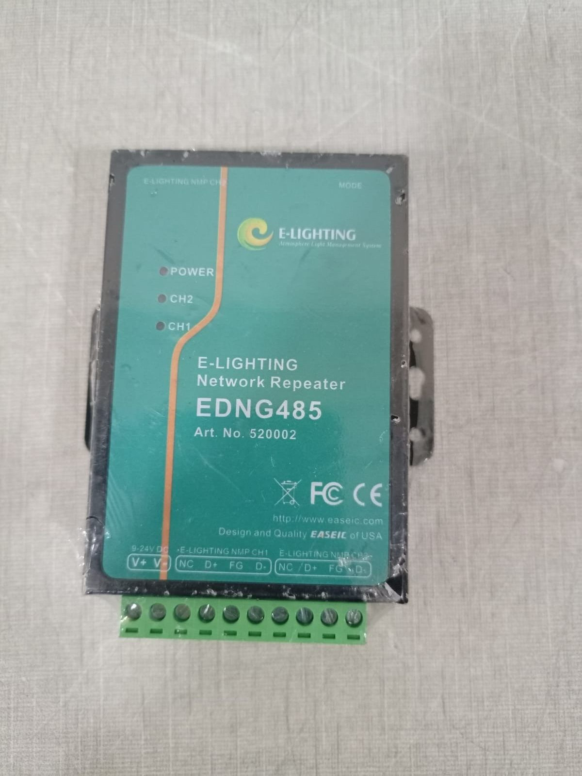 E-LIGHTING 520002 E-LIGHTING EDNG485 Network Repeater 520002 2