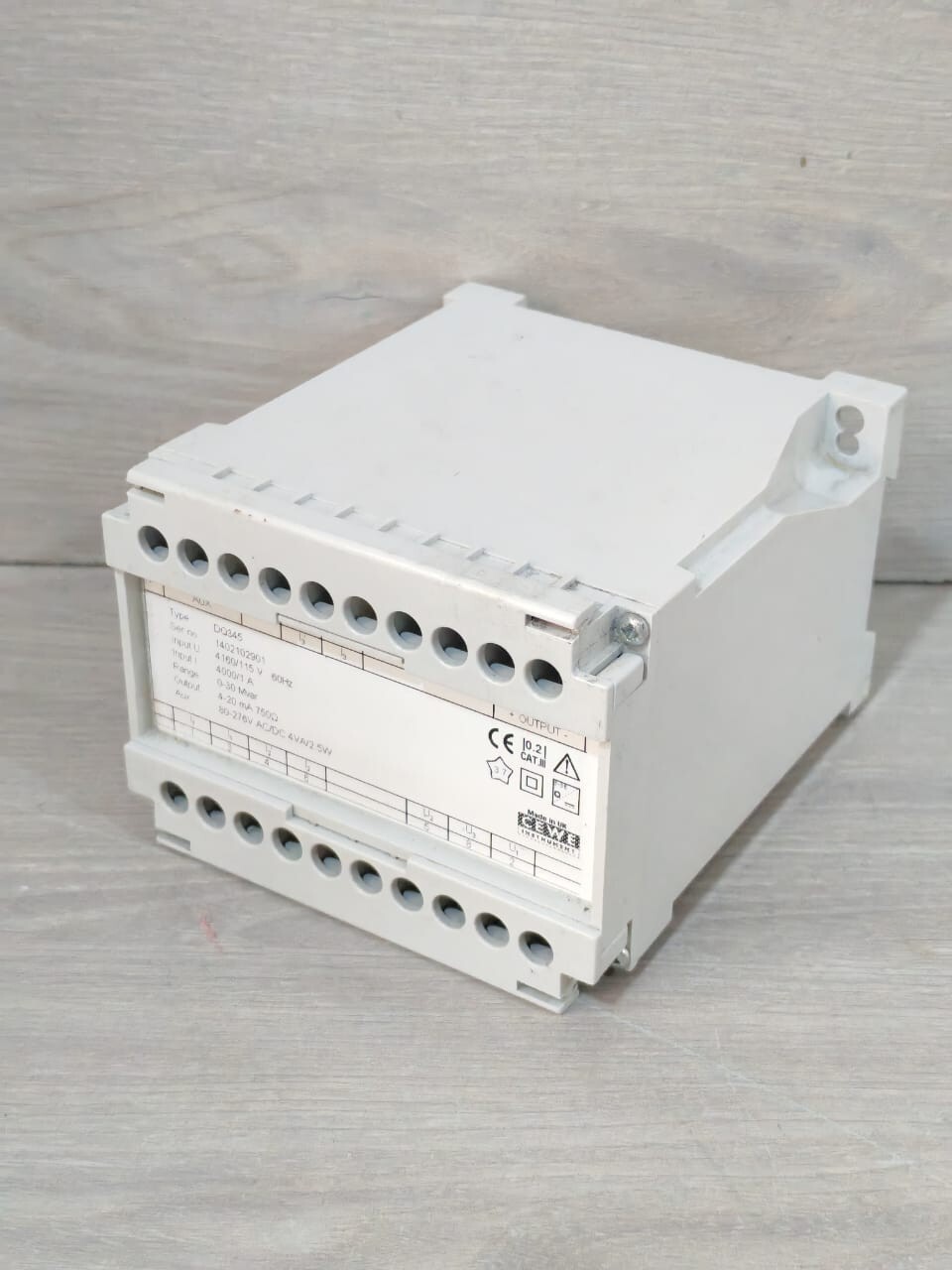 CEWE INSTRUMENT DQ345 CEWE INSTRUMENT DQ345 POWER TRANSDUCER 3