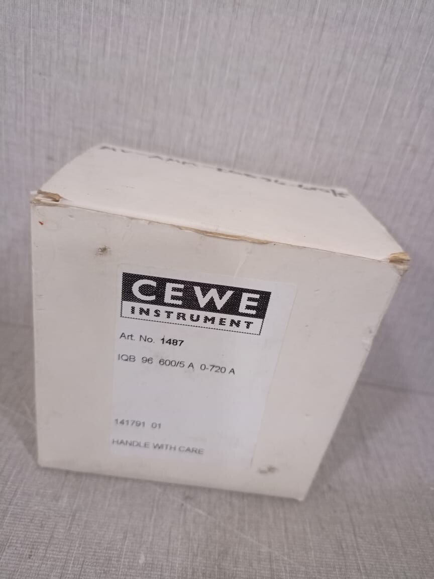 CEWE IQB96 5A 11518875 CEWE IQB96 Ammeter Meter Analog IQB96 5A 11518875 2