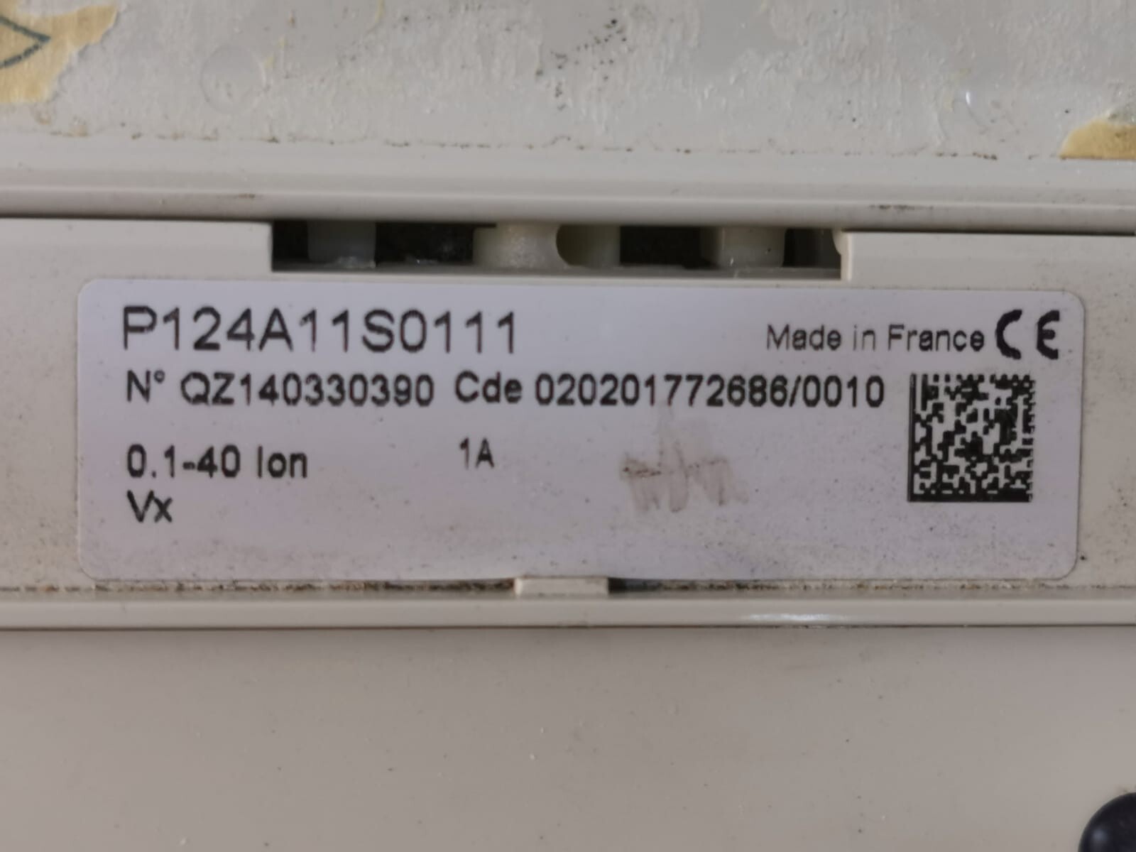MICOM P124A11S0111 MiCOM Areva P124 Protection Relay P124A11S0111 - WITH DAMAGED PART 2